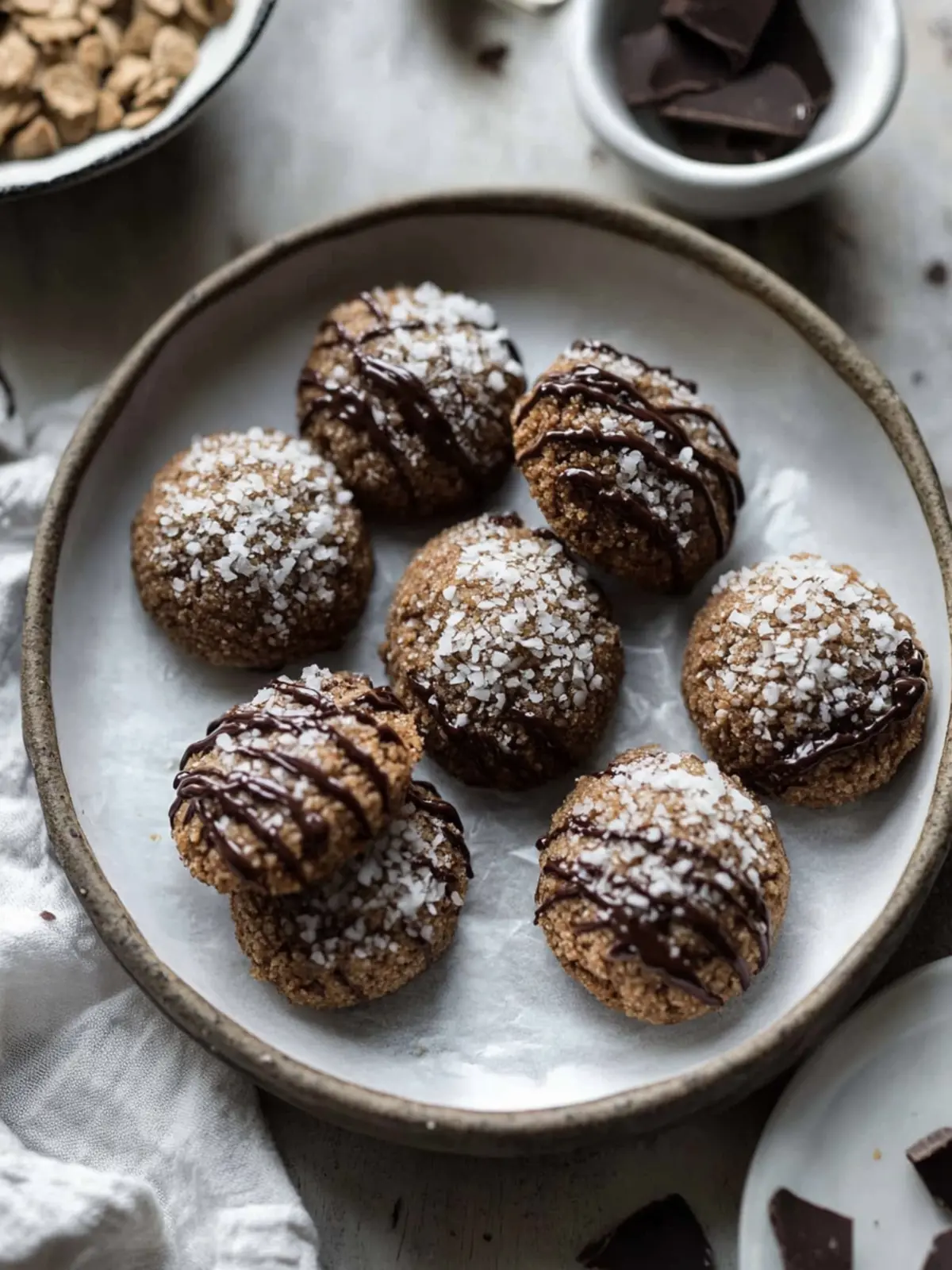 Schokoladenkekse mit Kokosnuss – gesund und unwiderstehlich lecker 2 Schokoladenkekse mit Kokosnuss