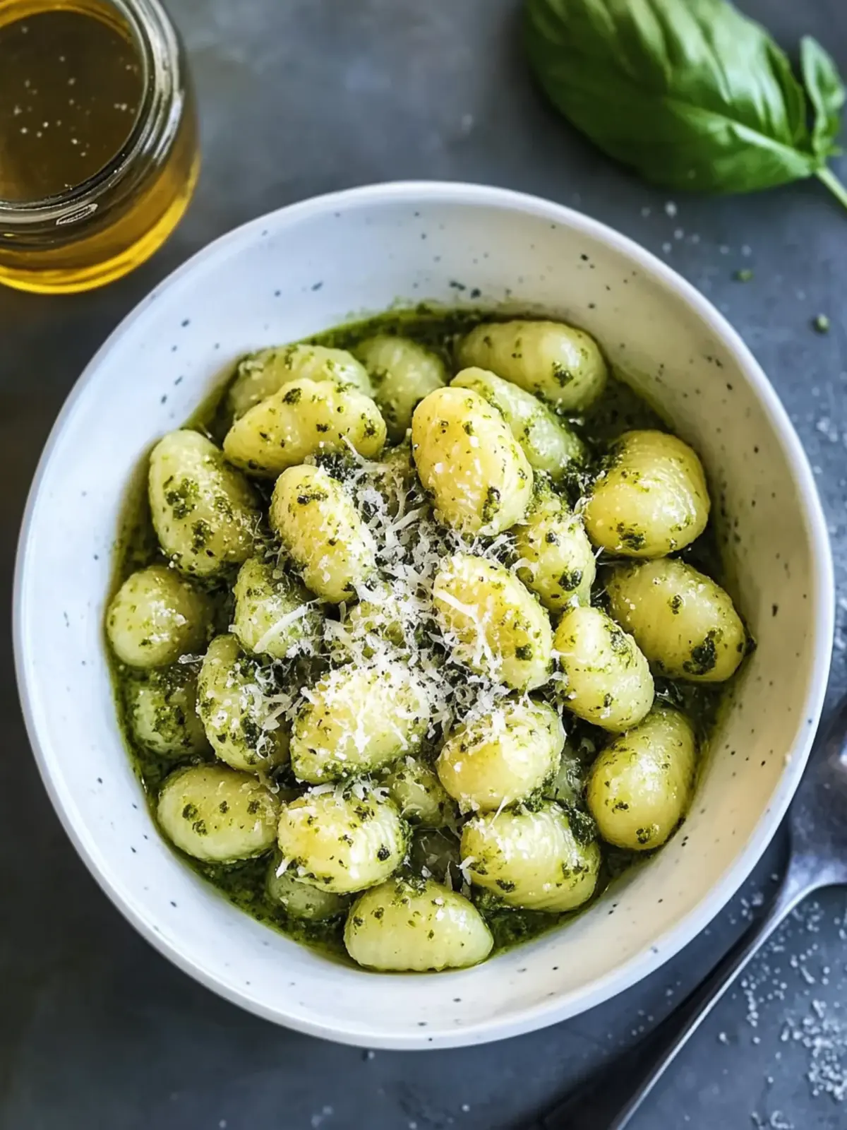 Cremige Pesto-Gnocchi: Schneller Genuss für deine Familie 4 Cremige Pesto-Gnocchi