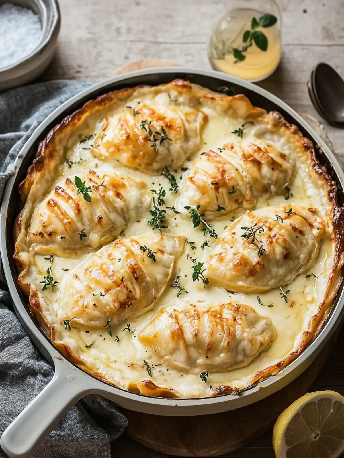 Gebackenes Frischkäse-Hühnchen: Cremig und schnell gemacht 5 Gebackener Frischkäse-Hühnchen
