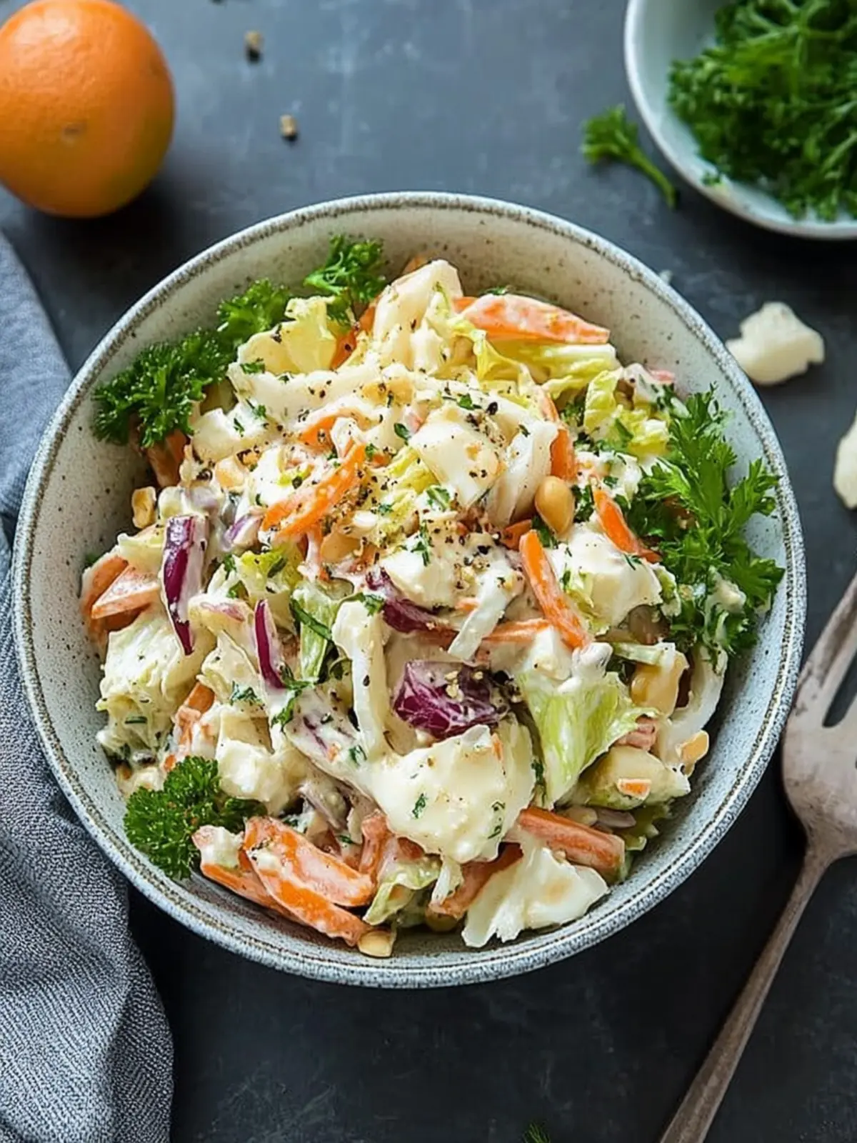 Keto Krautsalat mit cremigem Dressing für perfekte BBQs 4 Keto Krautsalat mit cremigem Dressing