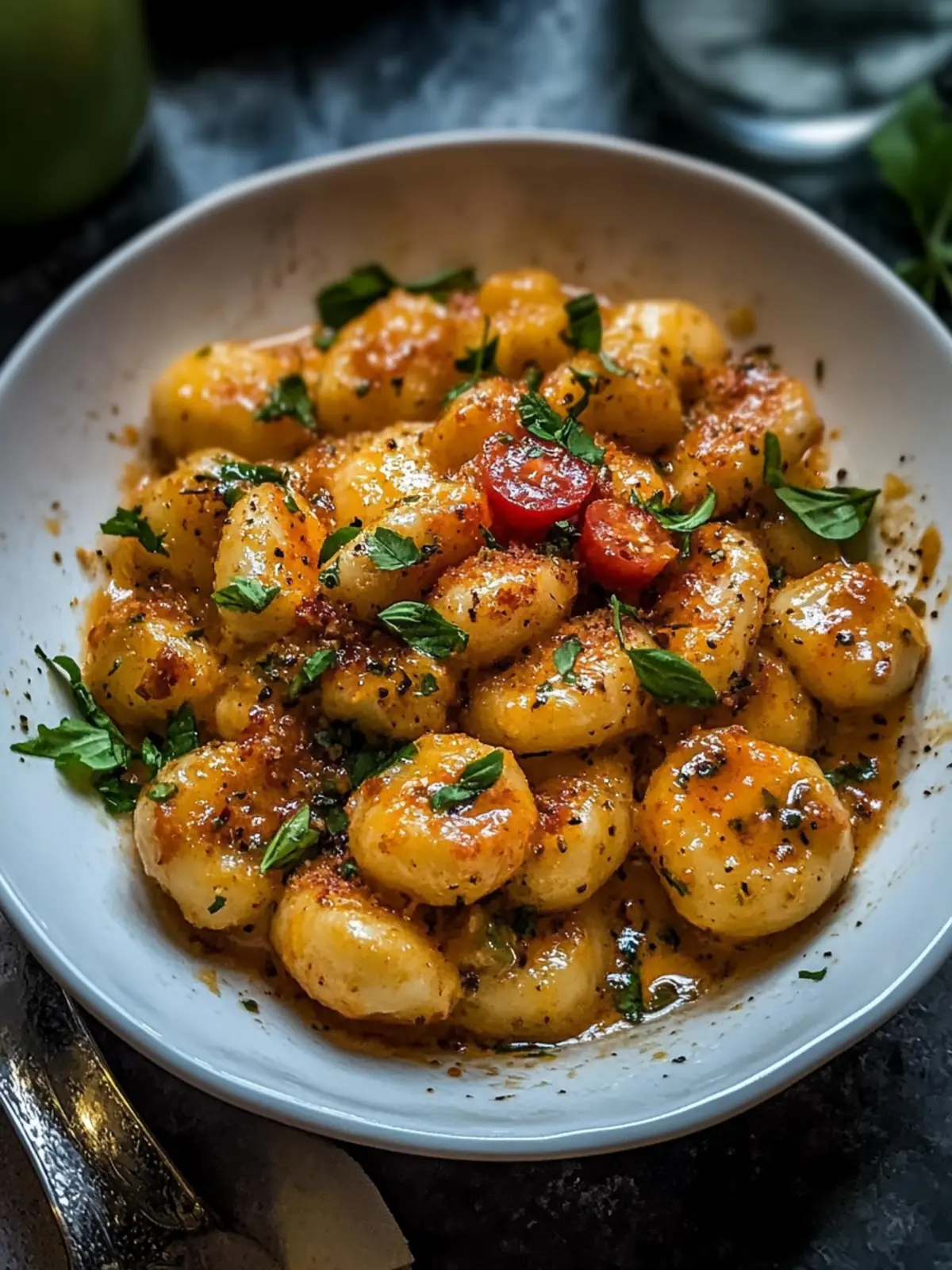 Garnelen und cremige Cajun-Gnocchi