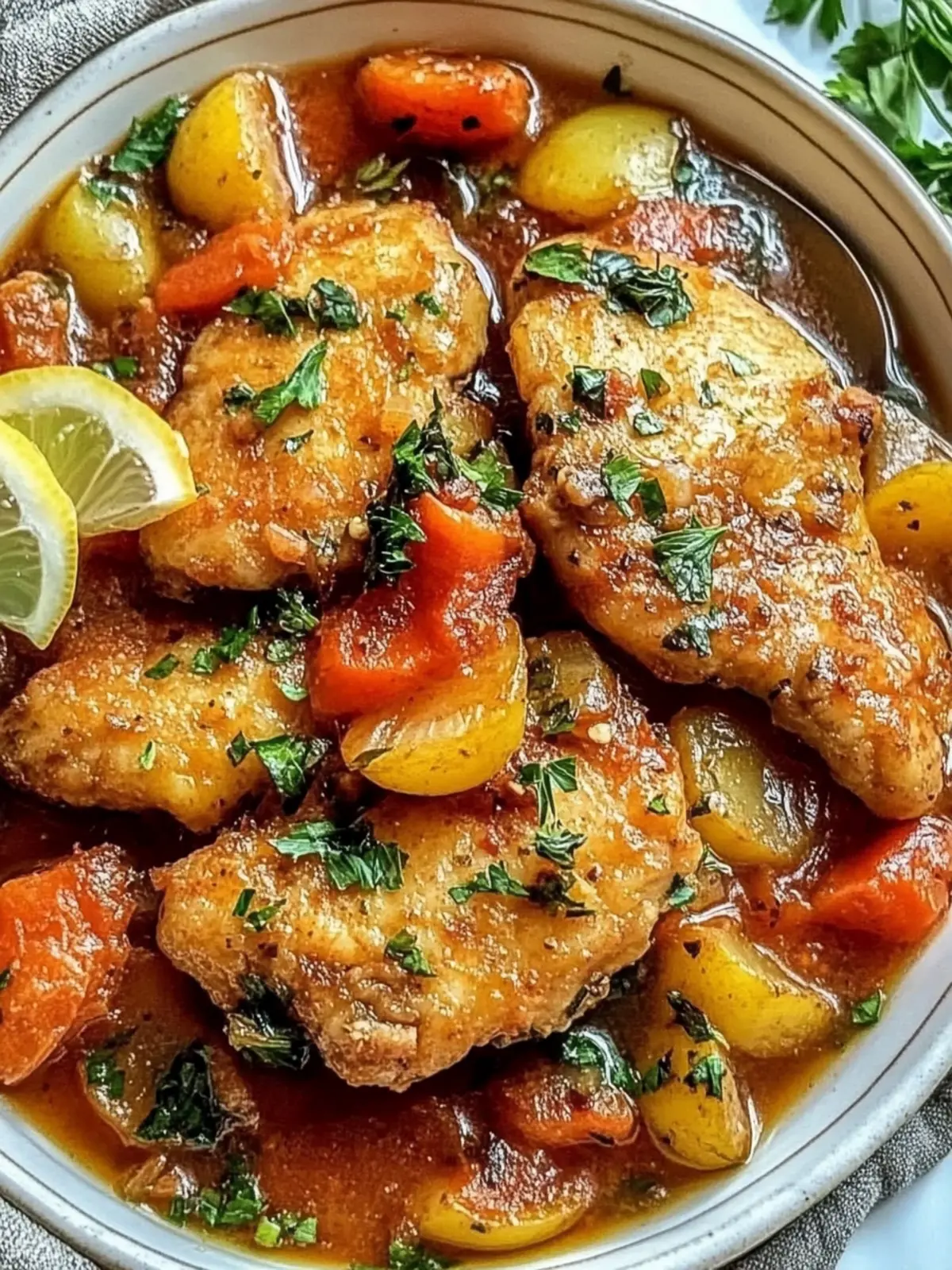 Toskanischer Slow Cooker Hähnchen-Eintopf für Gemütliche Abende 4 Toskanischer Slow Cooker Hähnchen-Eintopf