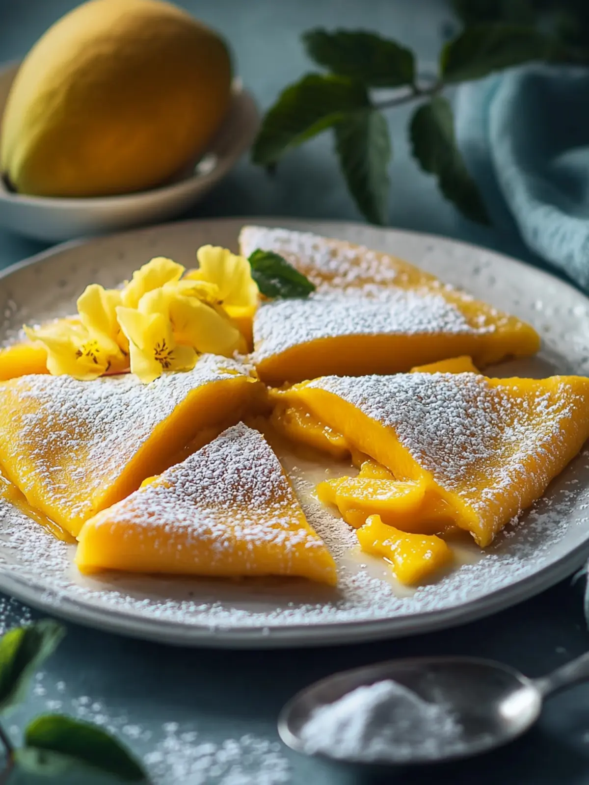 Luftige Mango Pfannkuchen: Das perfekte Frühstücksabenteuer 5 Luftige Mango Pfannkuchen