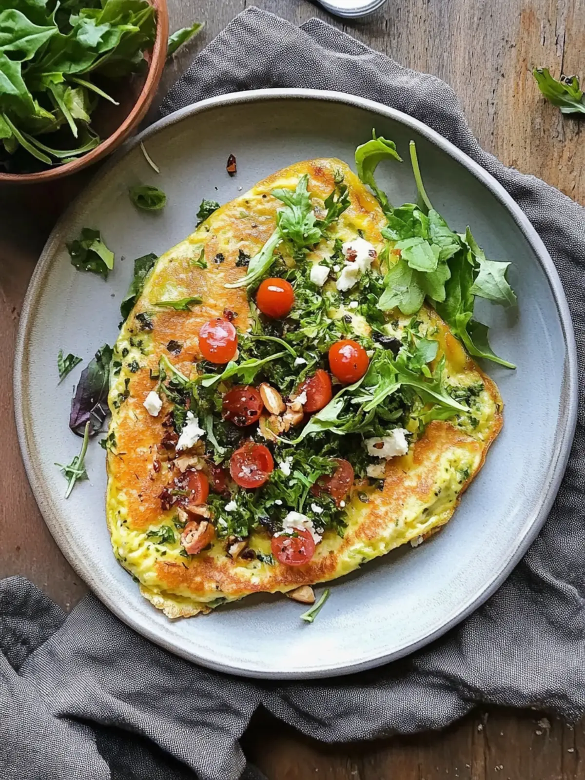 Keto Frühlingsomelett – Der perfekte Start in den Tag 5 Keto Frühlingsomelett