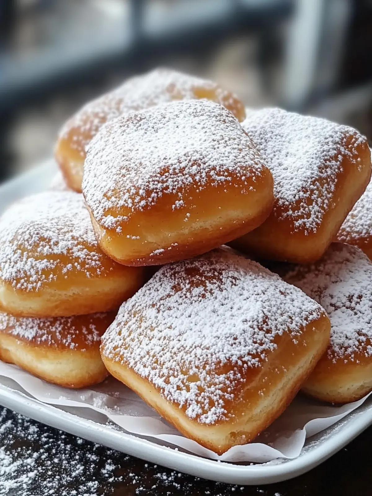 Zarte New Orleans-Stil Beignets: Ein Genuss für jeden Tag 2 New Orleans-Stil Beignets