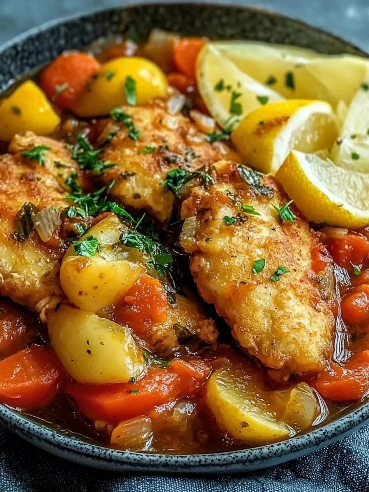 Toskanischer Slow Cooker Hähnchen-Eintopf für Gemütliche Abende 3 Toskanischer Slow Cooker Hähnchen-Eintopf