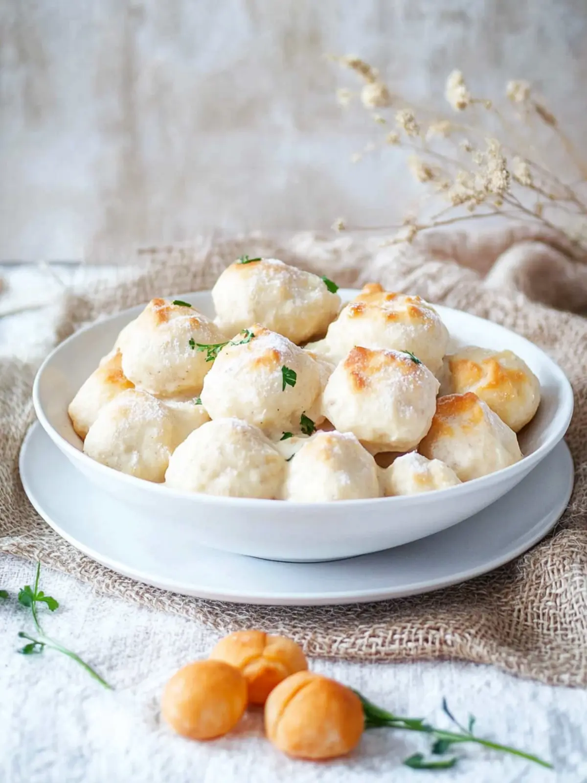Cremige Hähnchen und Knödel – Dein Wohlfühldinner für Zuhause 5 Cremige Hähnchen und Knödel