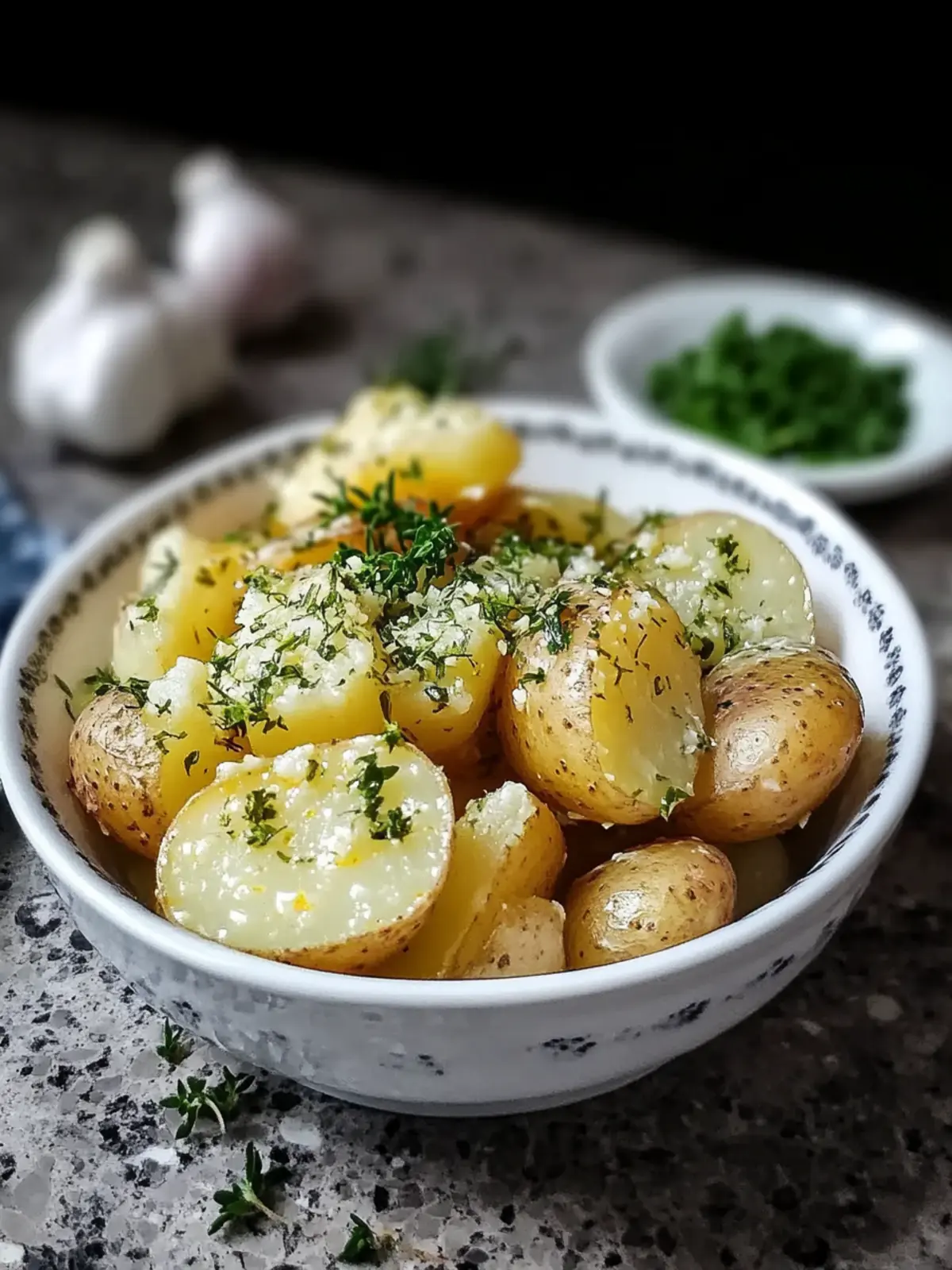 Kräuter-Butter geröstete Kartoffeln: Der perfekte Genuss für Zuhause 3 Kräuter-Butter geröstete Kartoffeln