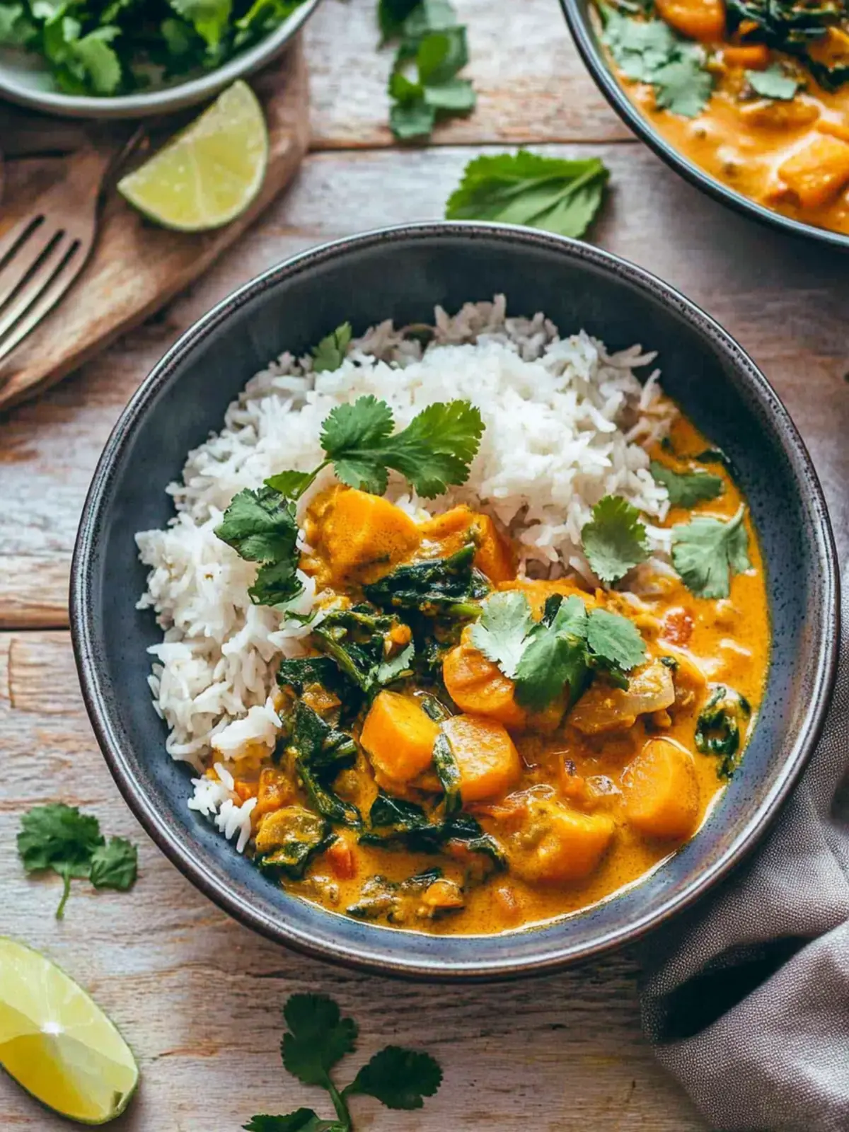 Geniales Kürbis-Curry mit Kokosmilch für schnelle Genussmomente 4 Kürbis-Curry mit Kokosmilch