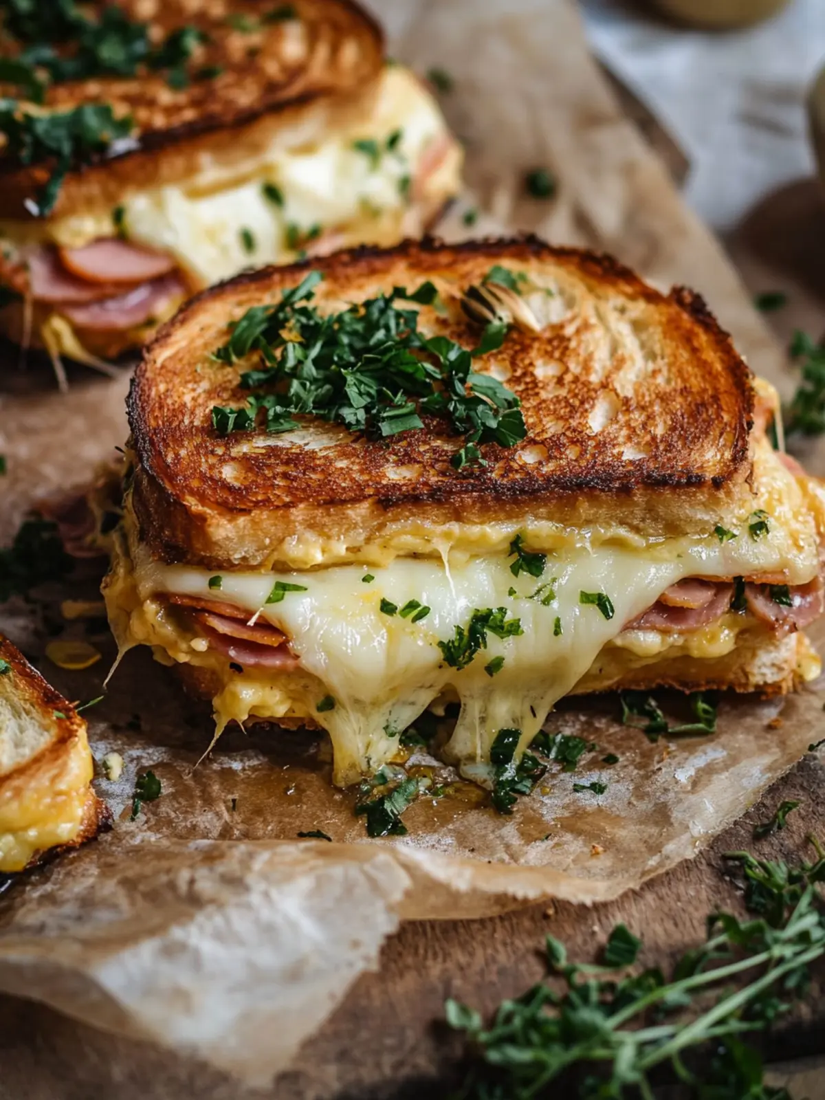 Herzhafter Croque Monsieur: Dein Komfort-Sandwich für Zuhause 2 Herzhafter Croque Monsieur