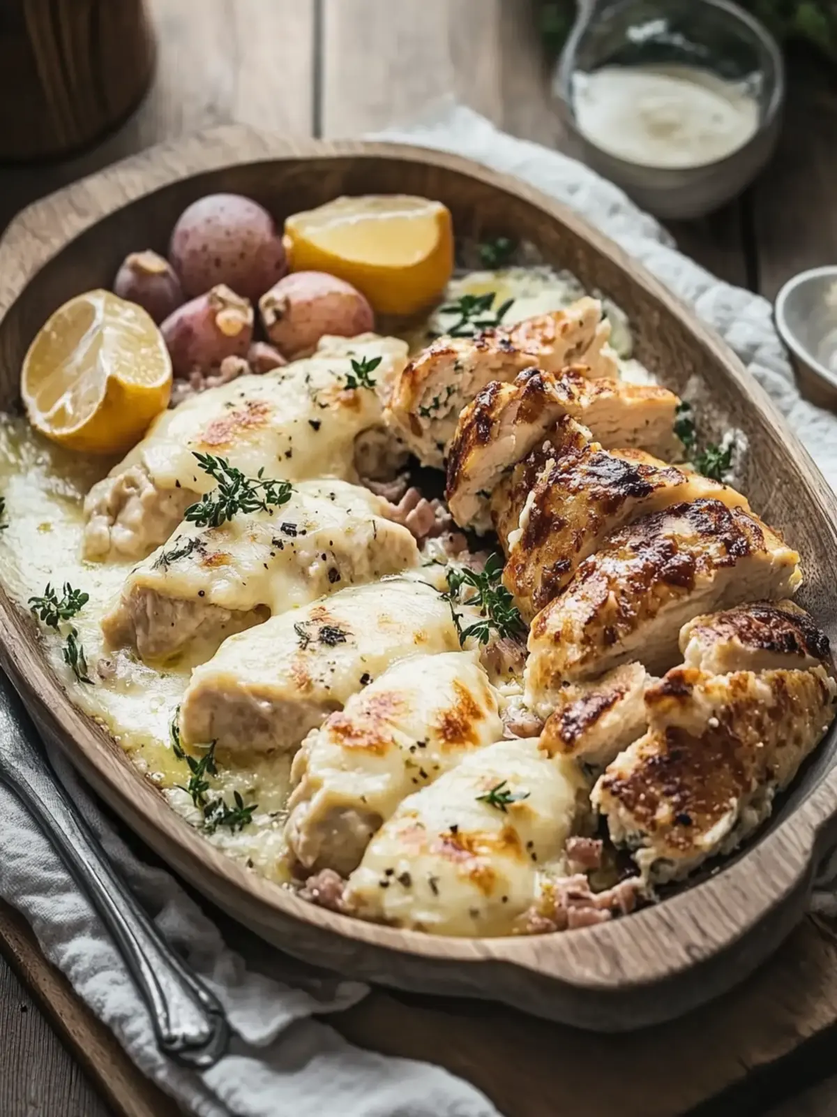 Gebackenes Frischkäse-Hühnchen: Cremig und schnell gemacht 3 Gebackener Frischkäse-Hühnchen