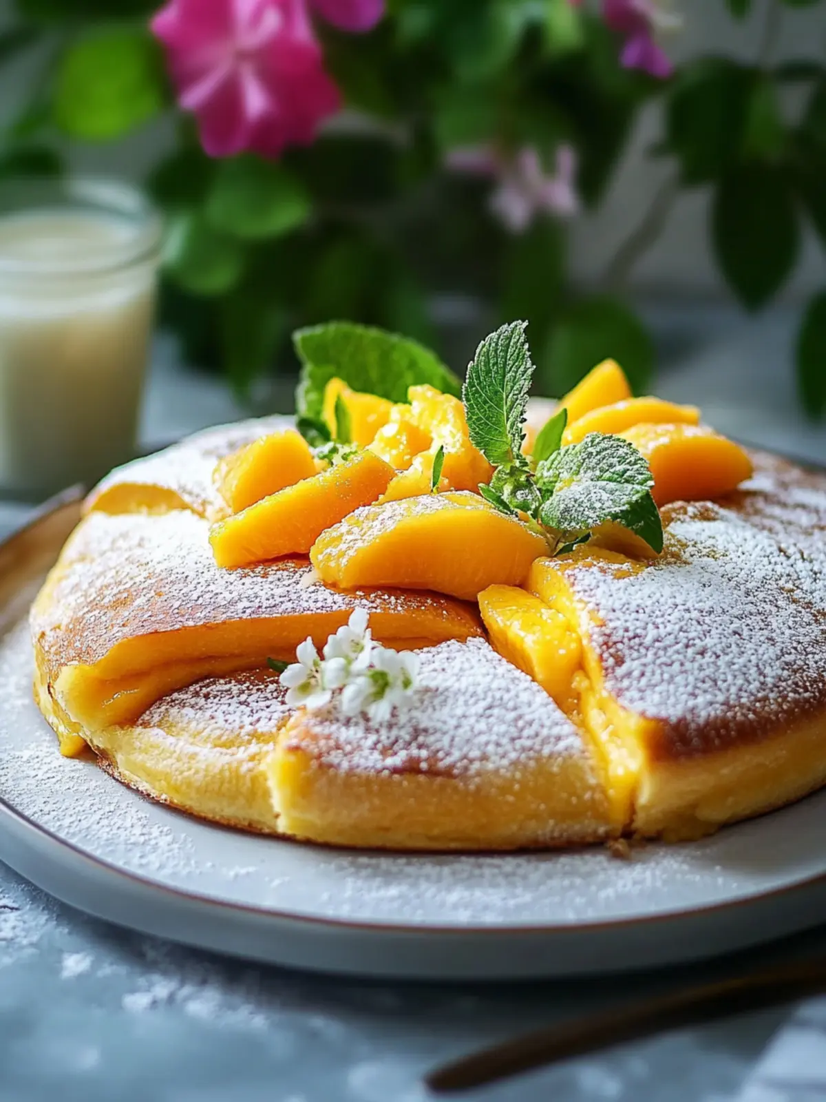 Luftige Mango Pfannkuchen: Das perfekte Frühstücksabenteuer 3 Luftige Mango Pfannkuchen