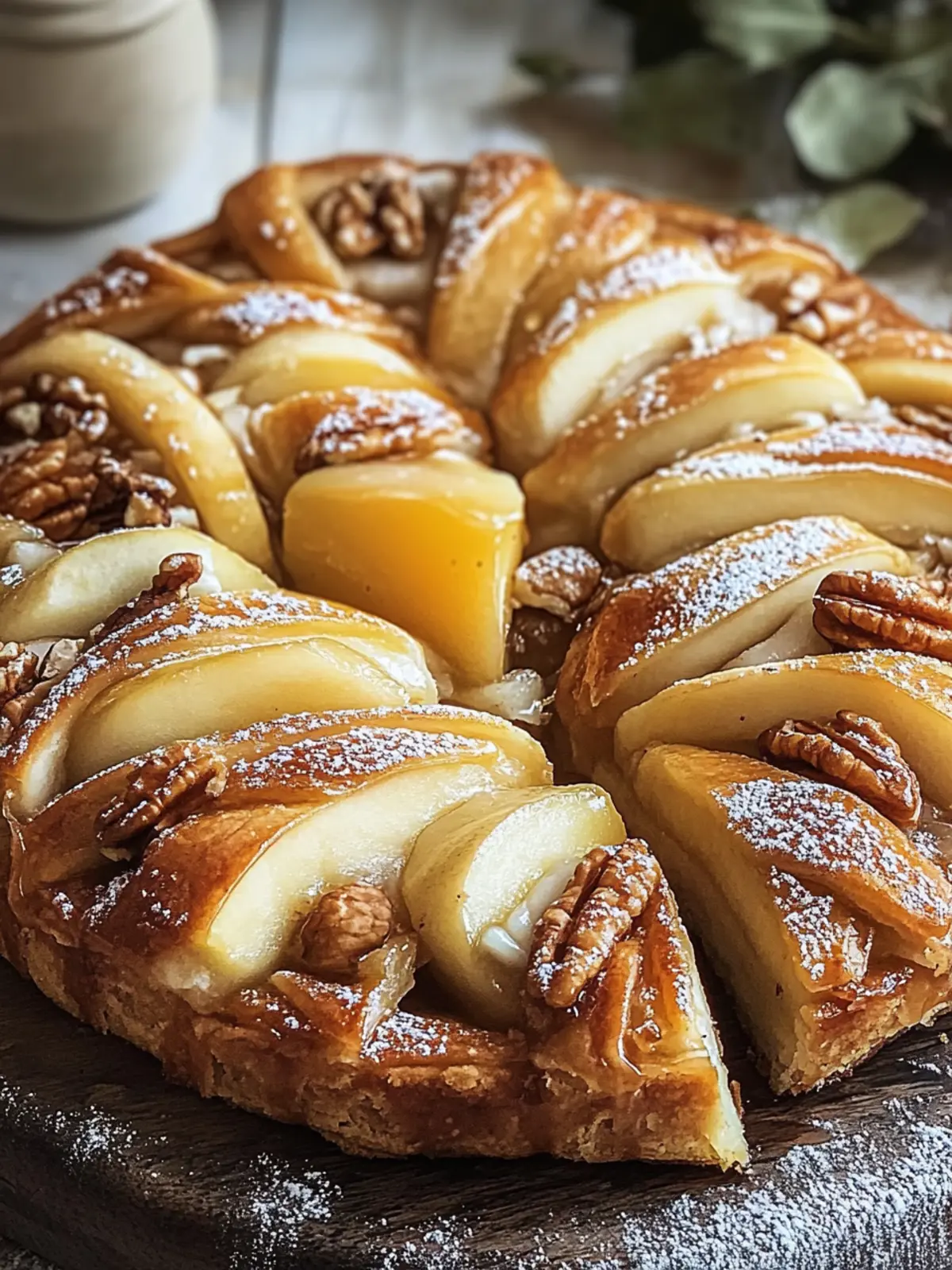 Köstlicher Apfel-Kringle mit Vanilleglasur für Genießer 5 Apfel-Kringle mit Vanilleglasur