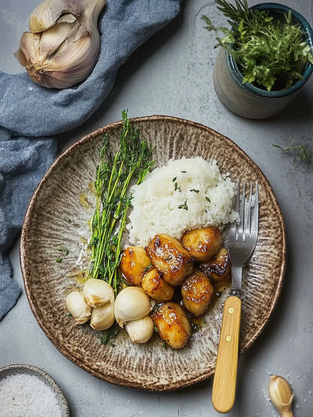 Honigknoblauch-Hähnchenstückchen in nur 10 Minuten genießen 4 Honigknoblauch-Hähnchenstückchen
