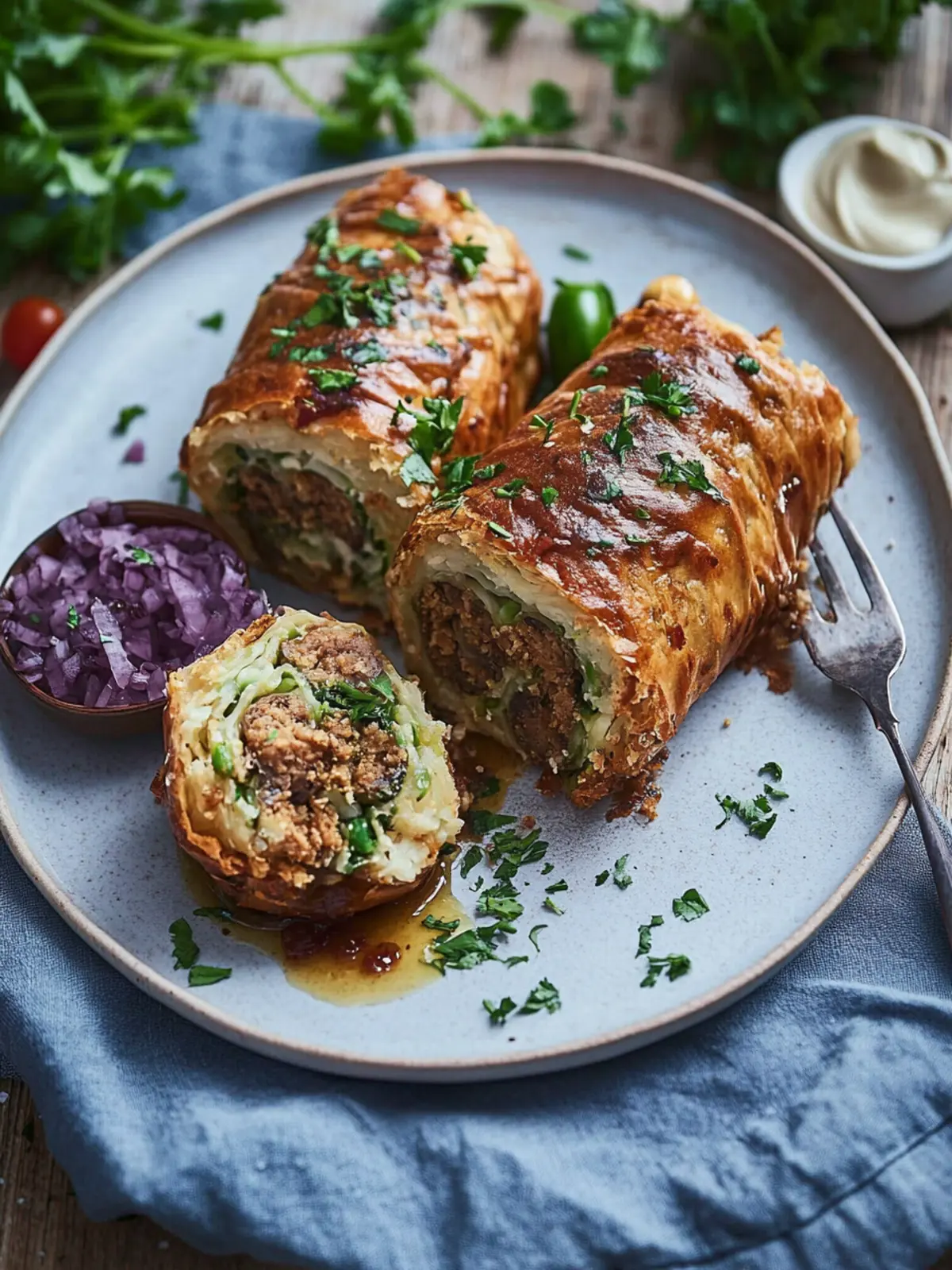 Vegane Rouladen: Herzhaft und einfach selbstgemacht 2 Vegane Rouladen