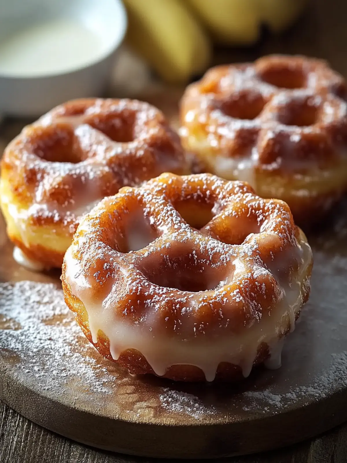 Apfelstrudel Waffel Donuts für dein perfektes Frühstückserlebnis 4 Apfelstrudel Waffel Donuts