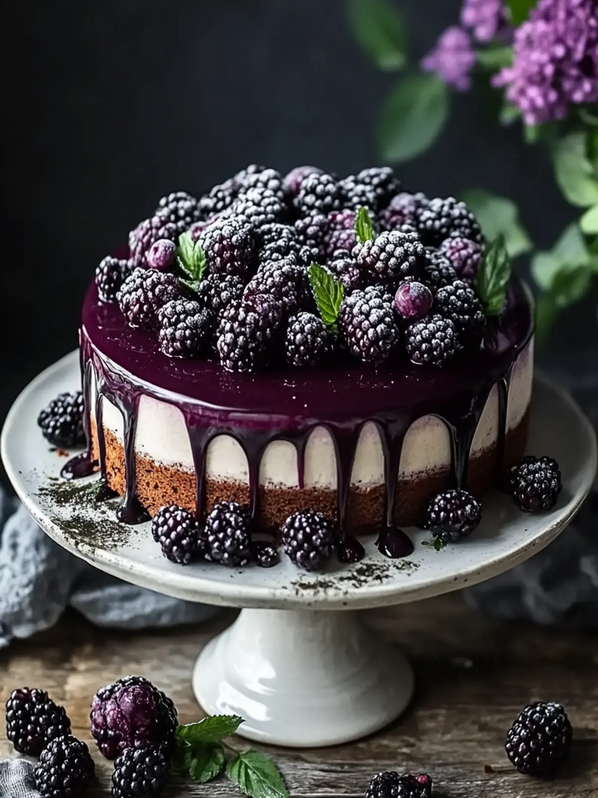 Brombeer-Gotik-Torte: Der himmlische Genuss für jeden Anlass 4 Brombeer-Gotik-Torte