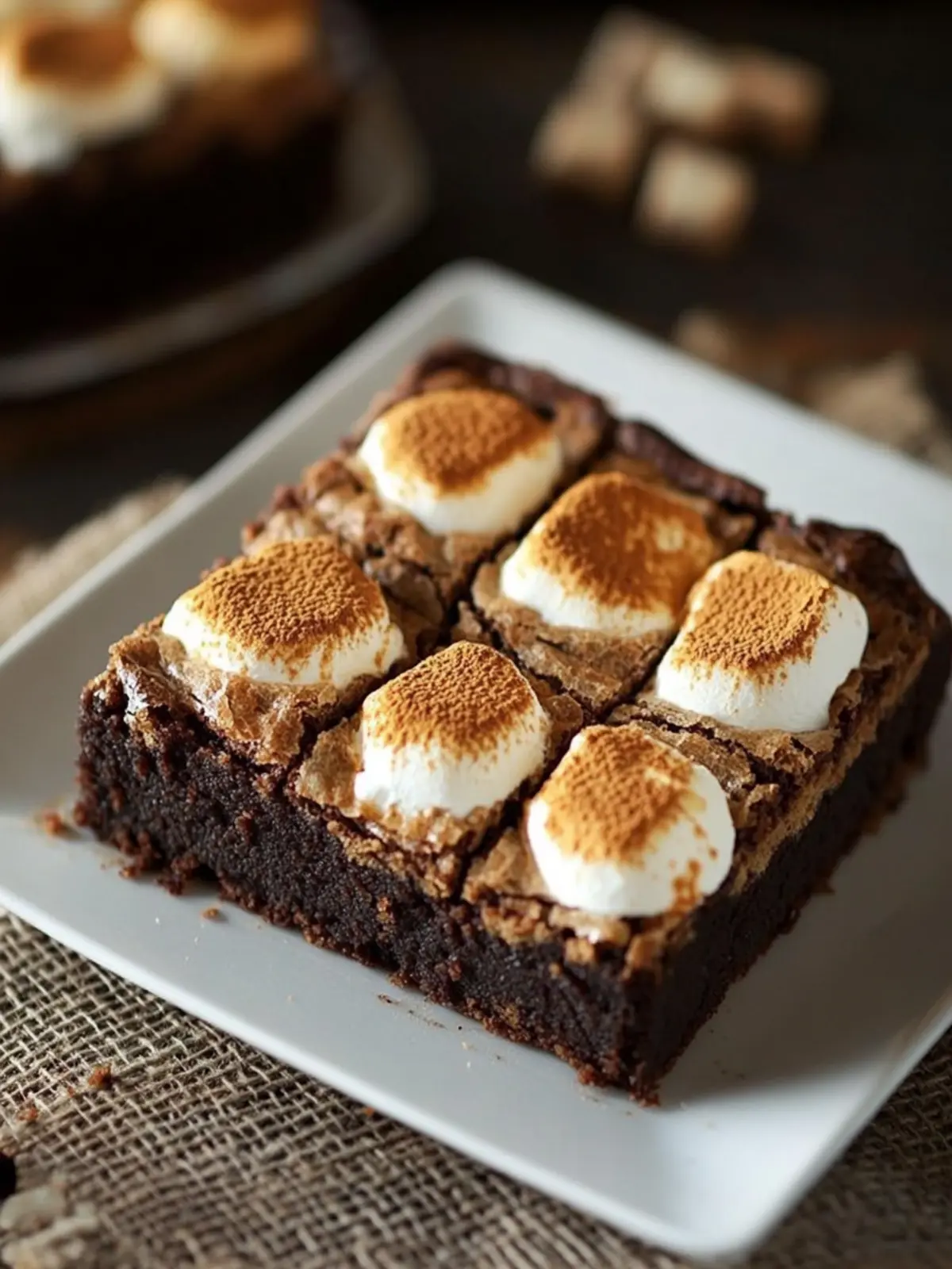 S'mores Brownie Riegel: Ein süßer Genuss für jede Gelegenheit 2 S'mores Brownie Riegel