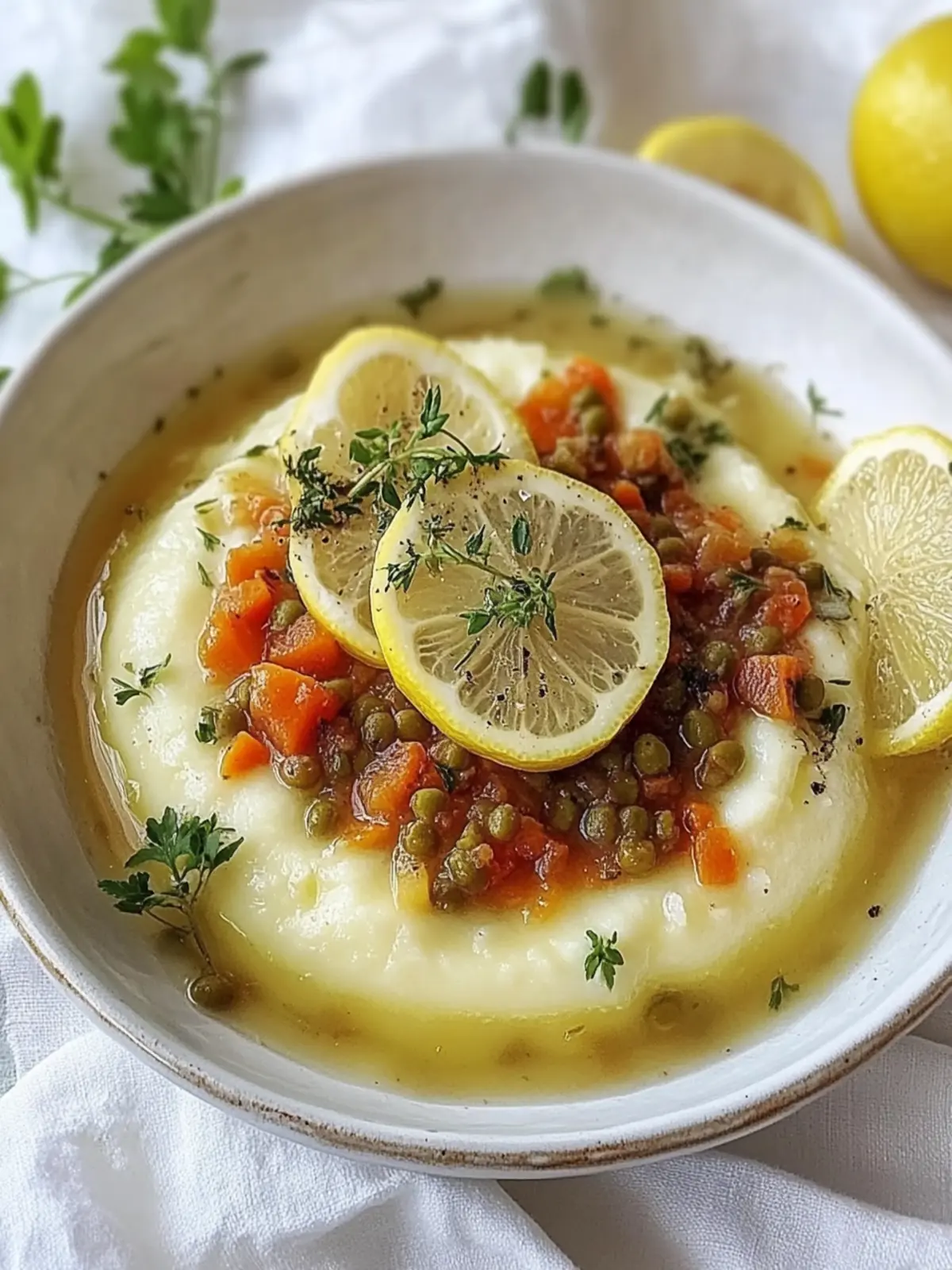 Linseneintopf über Kartoffelpüree: Ein veganer Traum! 4 Linseneintopf über Kartoffelpüree