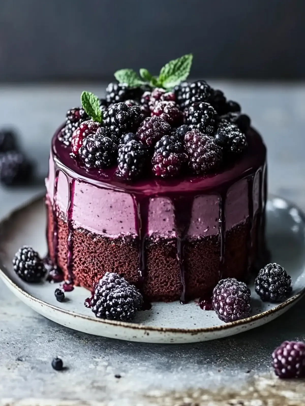 Brombeer-Gotik-Torte: Der himmlische Genuss für jeden Anlass 3 Brombeer-Gotik-Torte