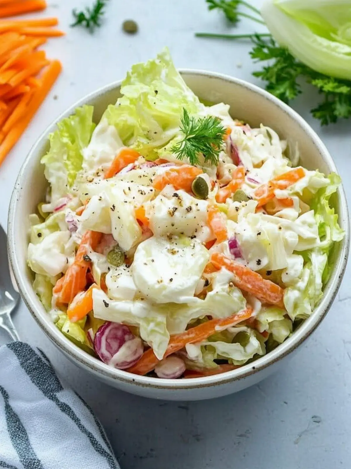 Keto Krautsalat mit cremigem Dressing für perfekte BBQs 5 Keto Krautsalat mit cremigem Dressing