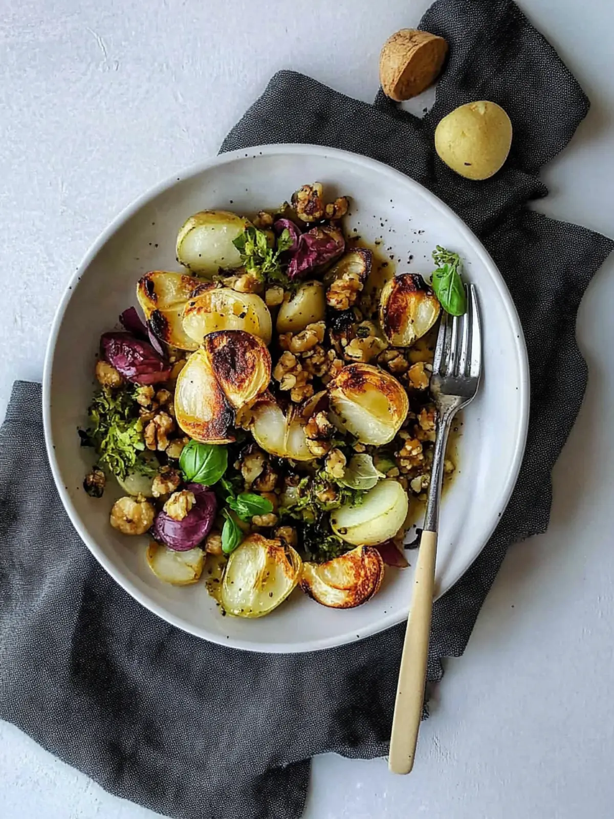 Balsamico geröstete Rosenkohl: Knusprig und gesund genießen 4 Balsamico geröstete Rosenkohl