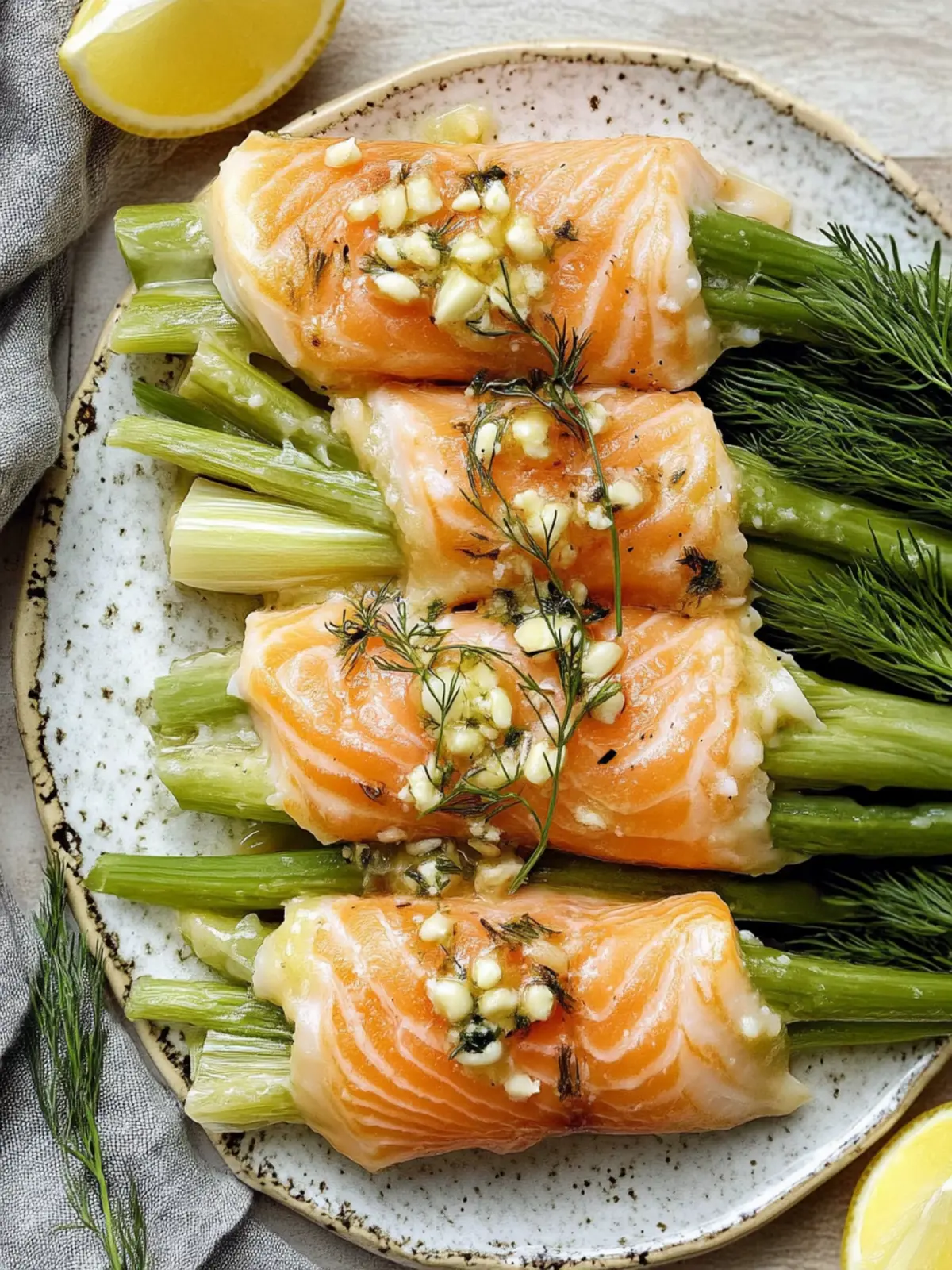 Spargel im Blätterteig mit Lachs und Dill: Einfach Genuss pur 4 Spargel im Blätterteig mit Lachs und Dill