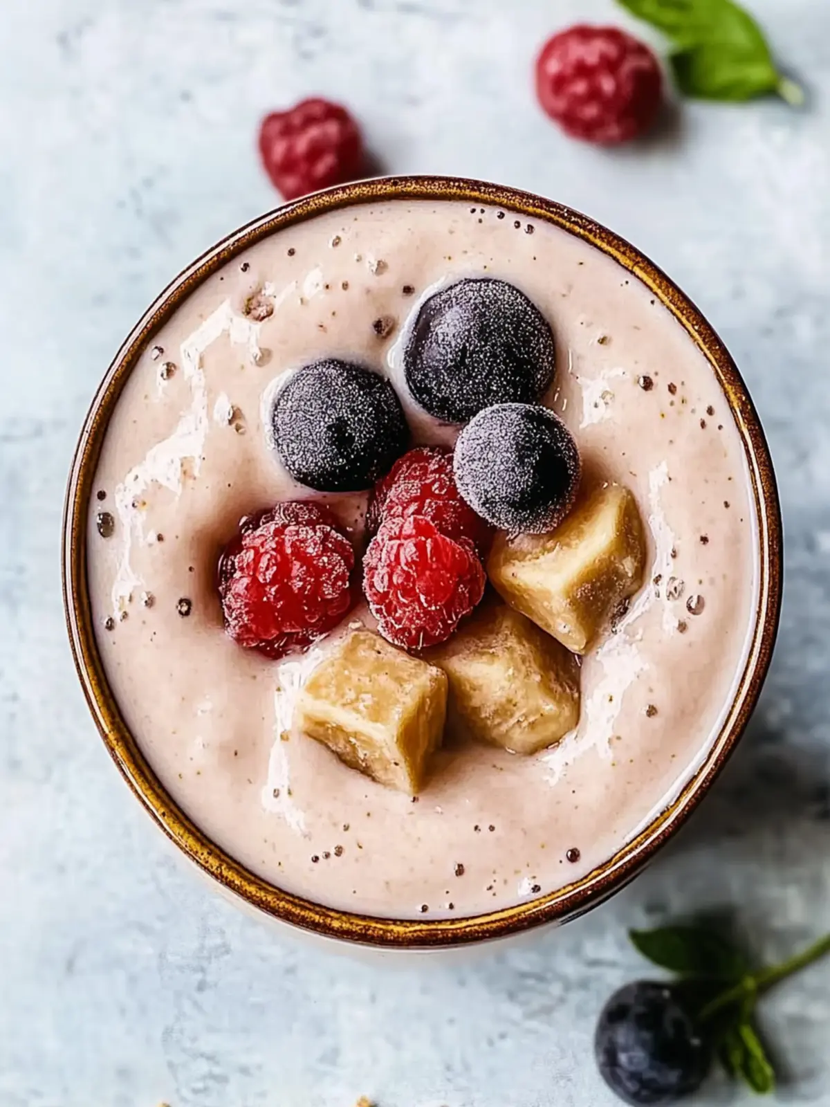 Plätzchenteig-Smoothie-Schale für ein gesundes Frühstücks-Highlight 3 Plätzchenteig-Smoothie-Schale