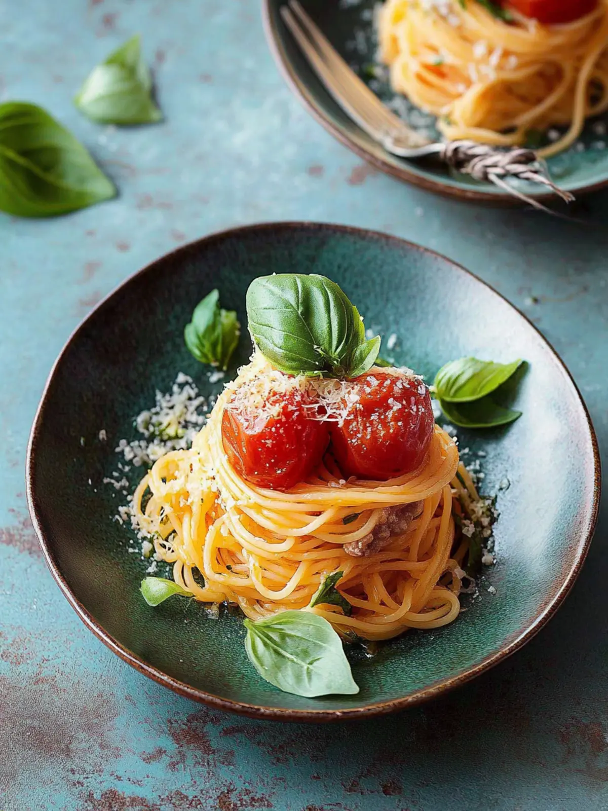 Mini Spaghetti und Fleischbällchen Bissen – Einfach und Lecker! 3 Mini Spaghetti und Fleischbällchen Bissen