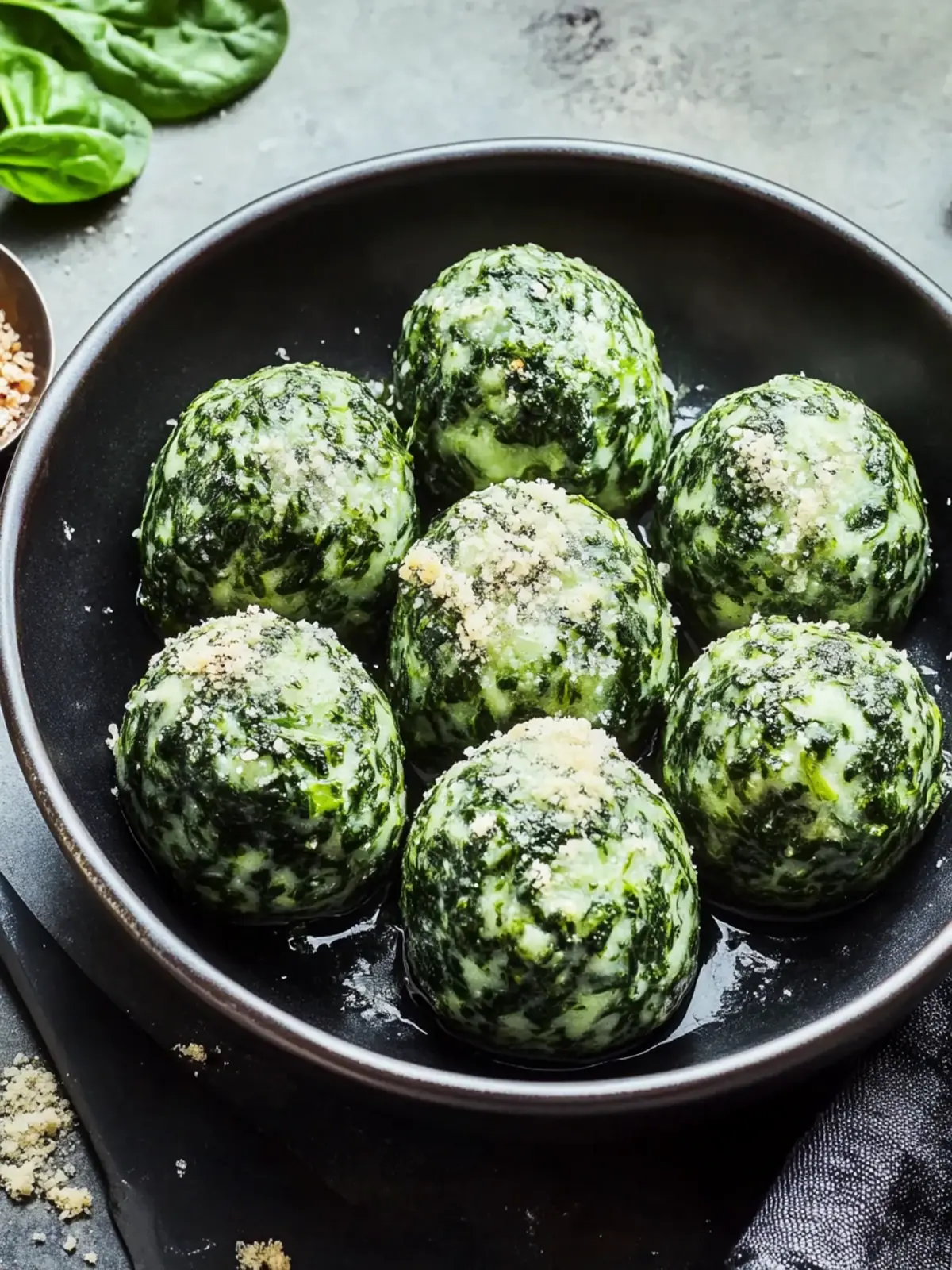 Wunderbare Spinatknödel: Einfach, schnell und hausgemacht! 3 Spinatknödel