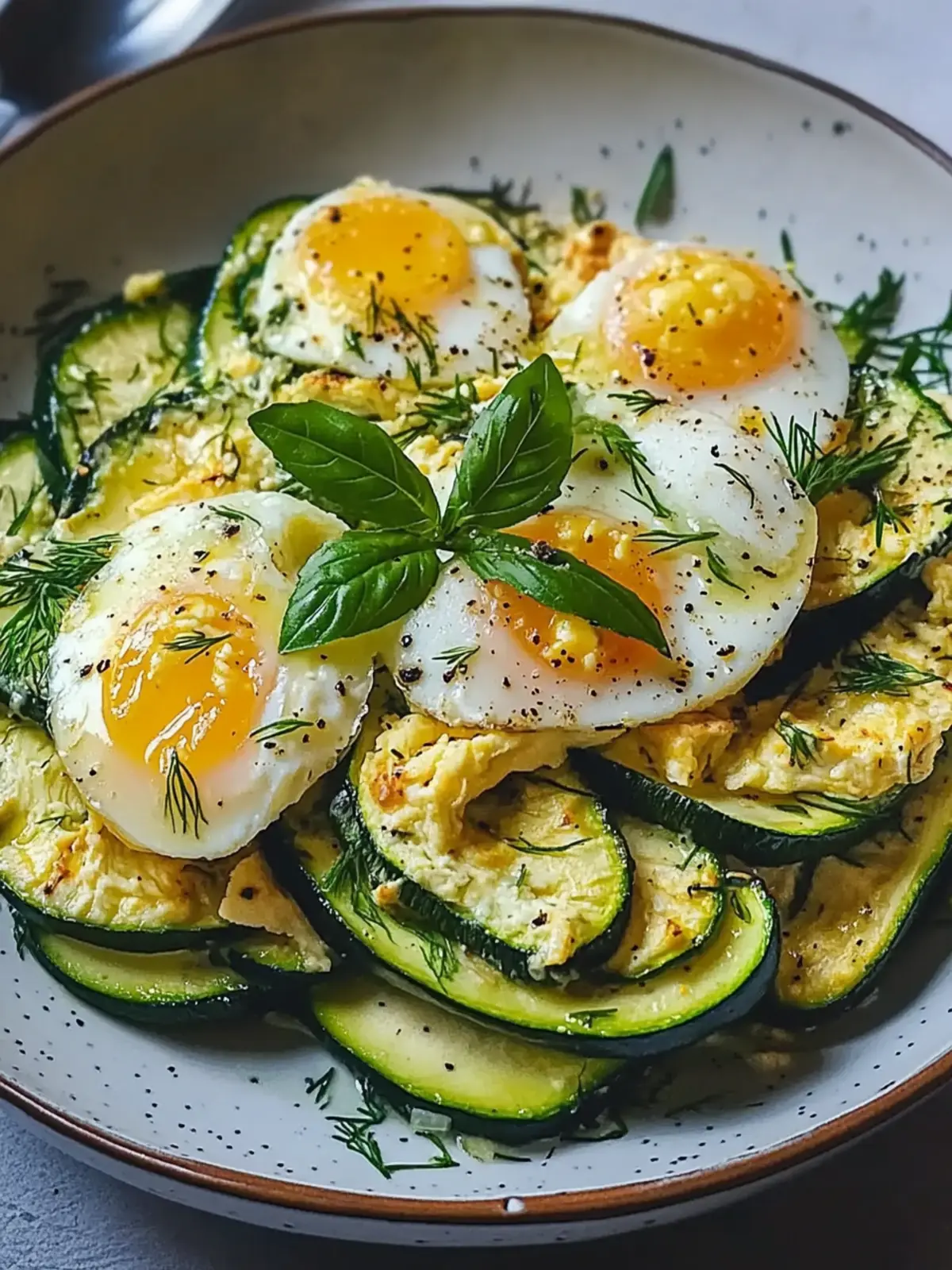 Zucchini mit Ei - Schnelle und gesunde Genussmomente 3 Zucchini mit Ei