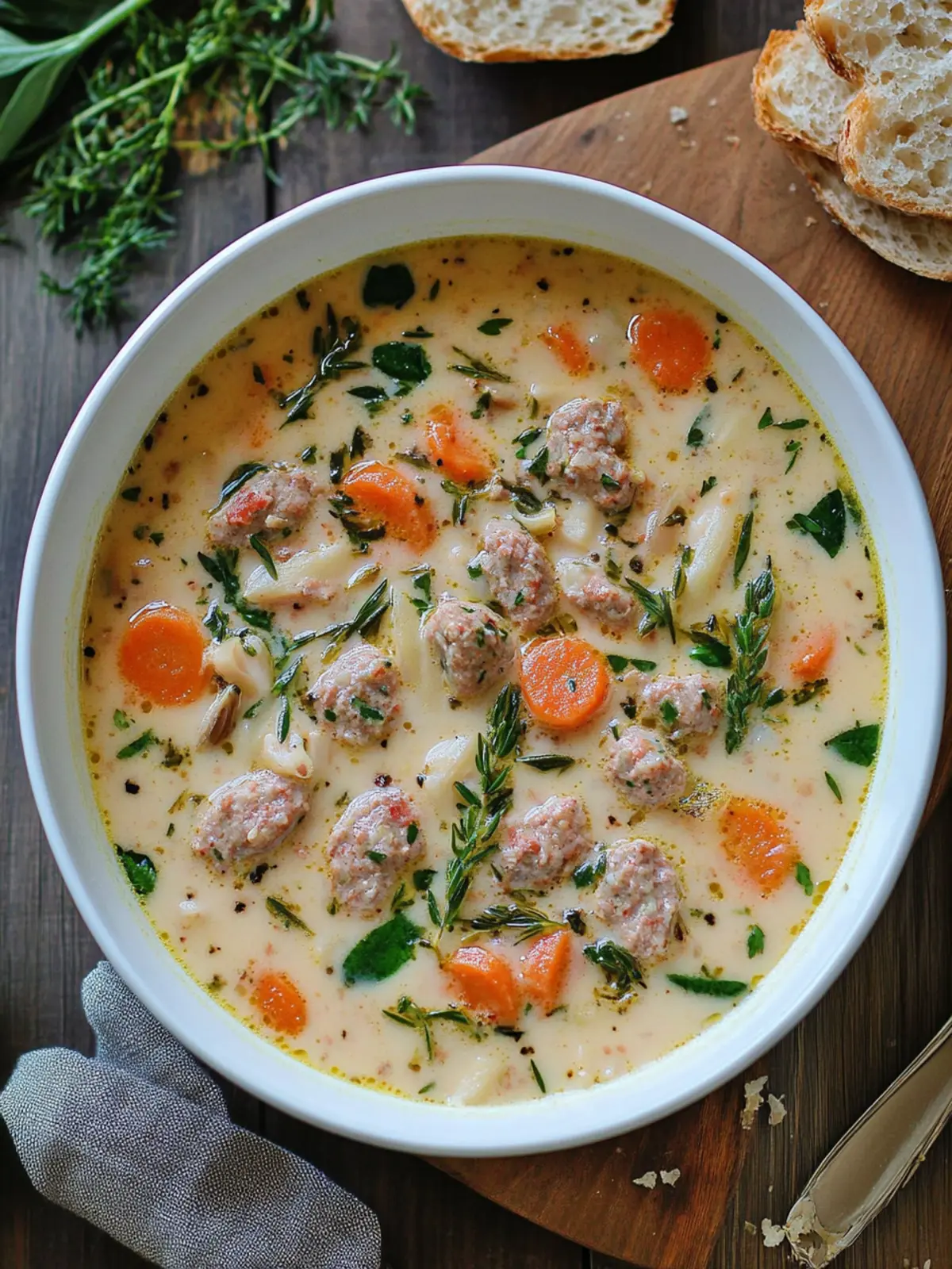 Wurst Weiße Bohnen Suppe – Dein cremiges Soulfood-Rezept 4 Wurst Weiße Bohnen Suppe