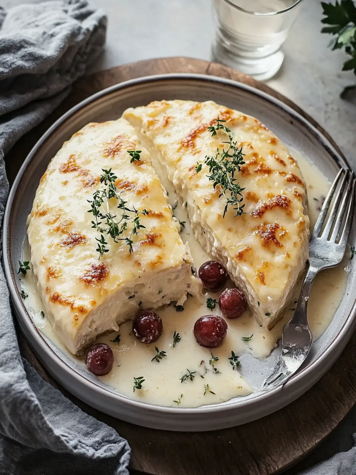 Gebackenes Frischkäse-Hühnchen: Cremig und schnell gemacht 2 Gebackener Frischkäse-Hühnchen