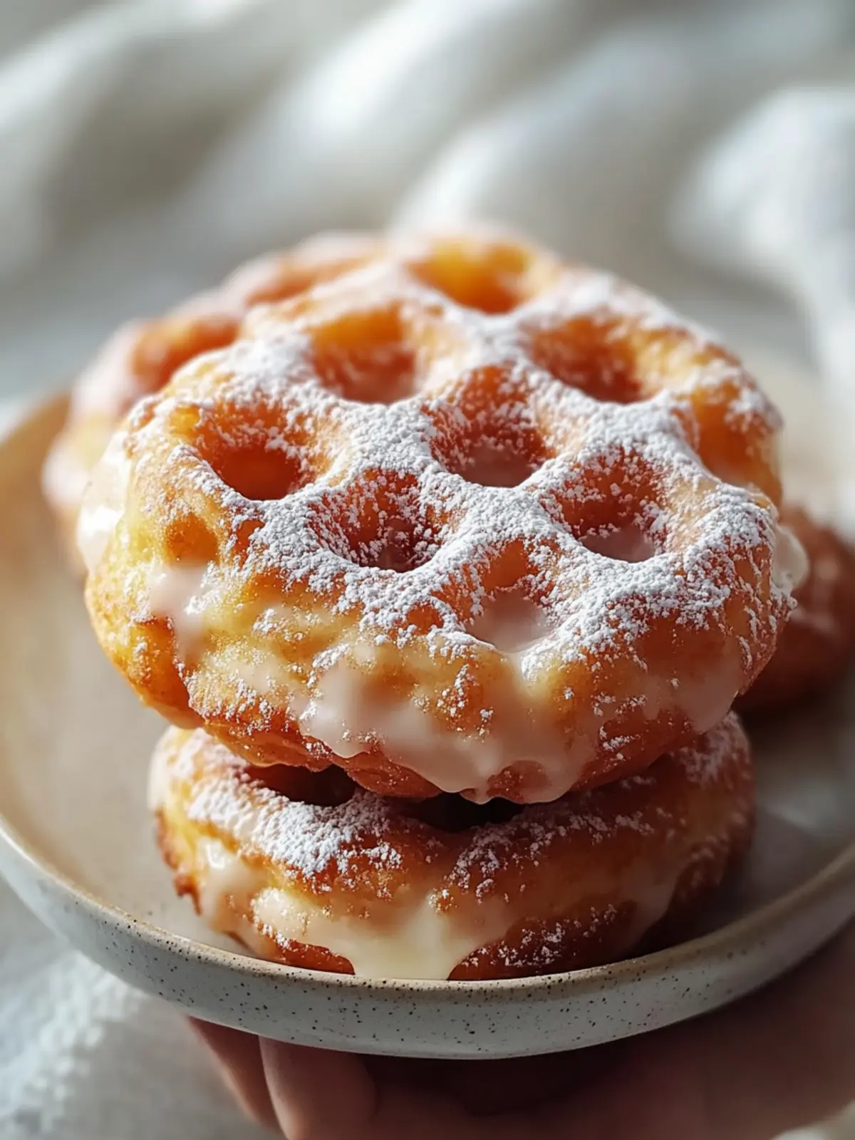 Apfelstrudel Waffel Donuts