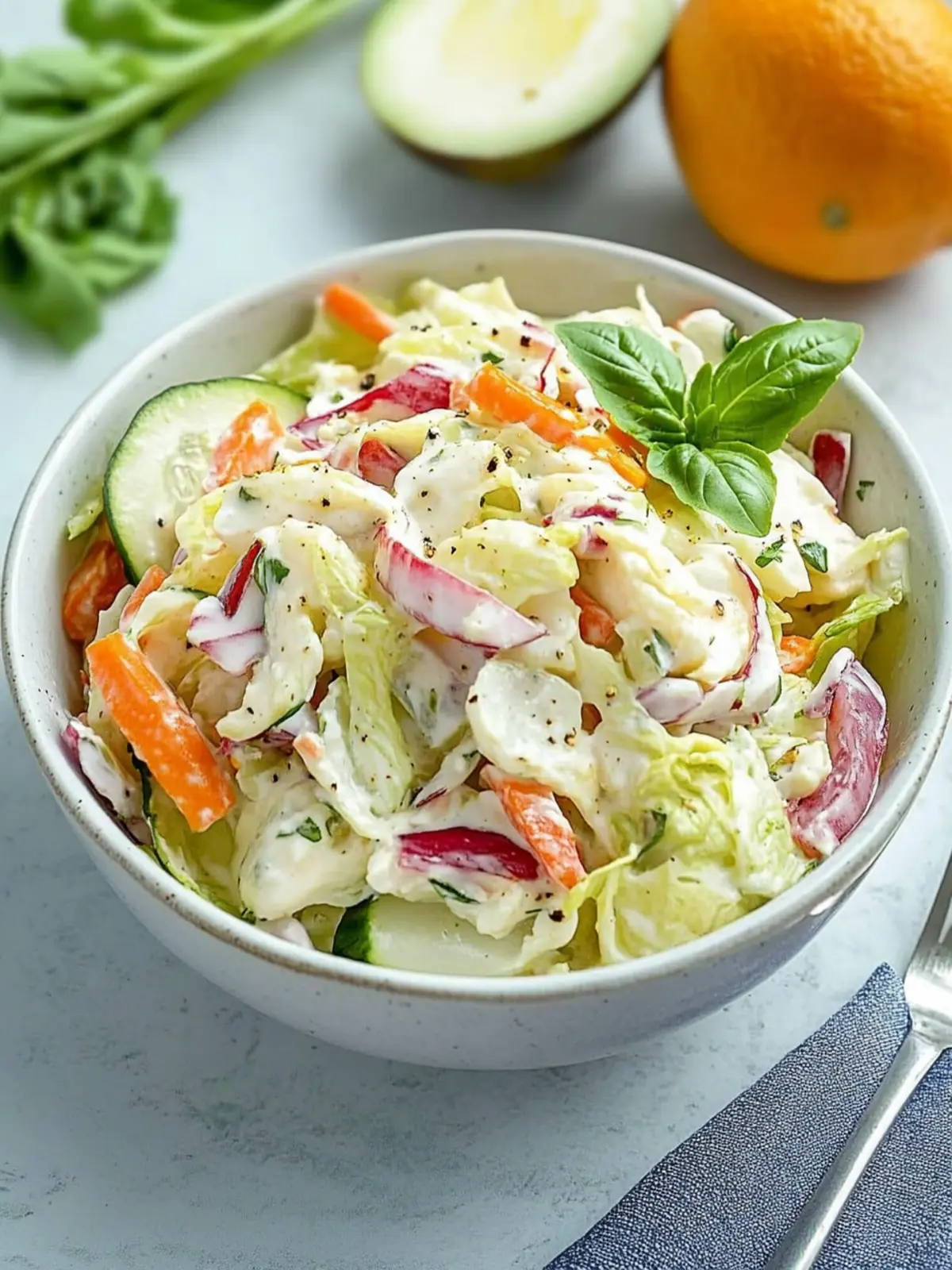 Keto Krautsalat mit cremigem Dressing für perfekte BBQs 3 Keto Krautsalat mit cremigem Dressing