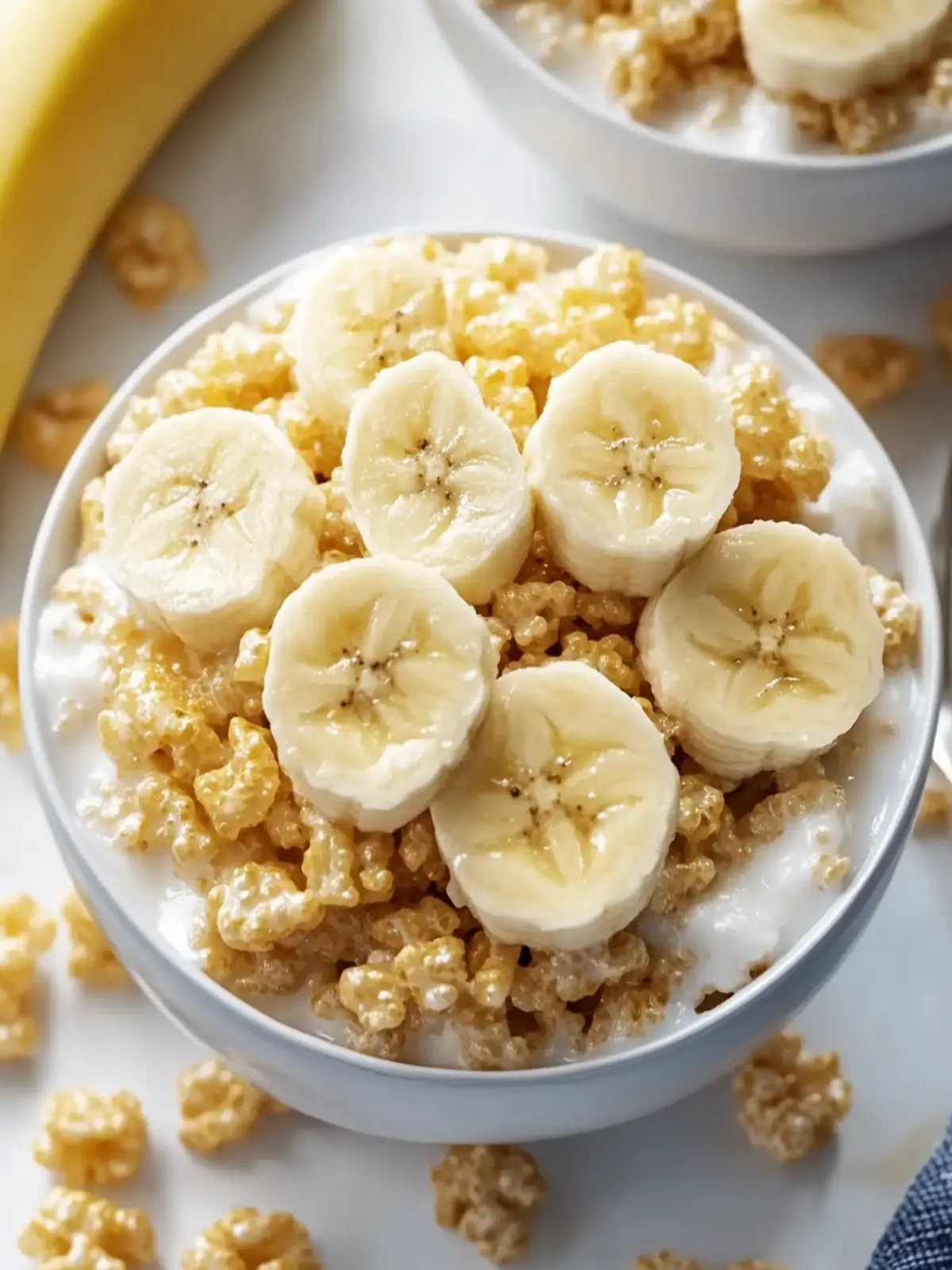 Bananen-Pudding Rice Krispies: Der nostalgische Genuss für Zuhause 2 Bananen-Pudding Rice Krispies