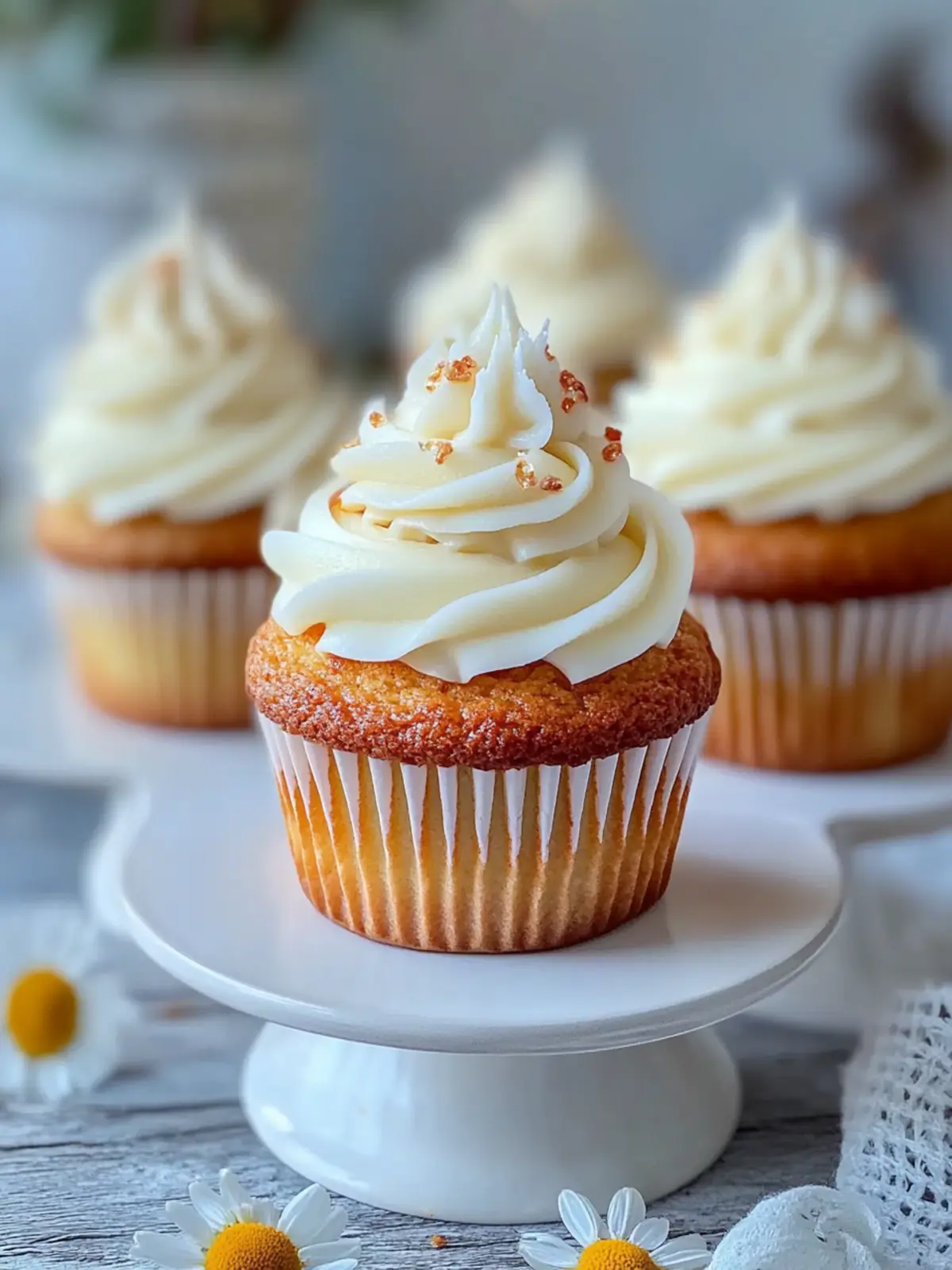 Saftige Karottenkuchen Cupcakes aus dem Schnellkochtopf 4 Karottenkuchen Cupcakes