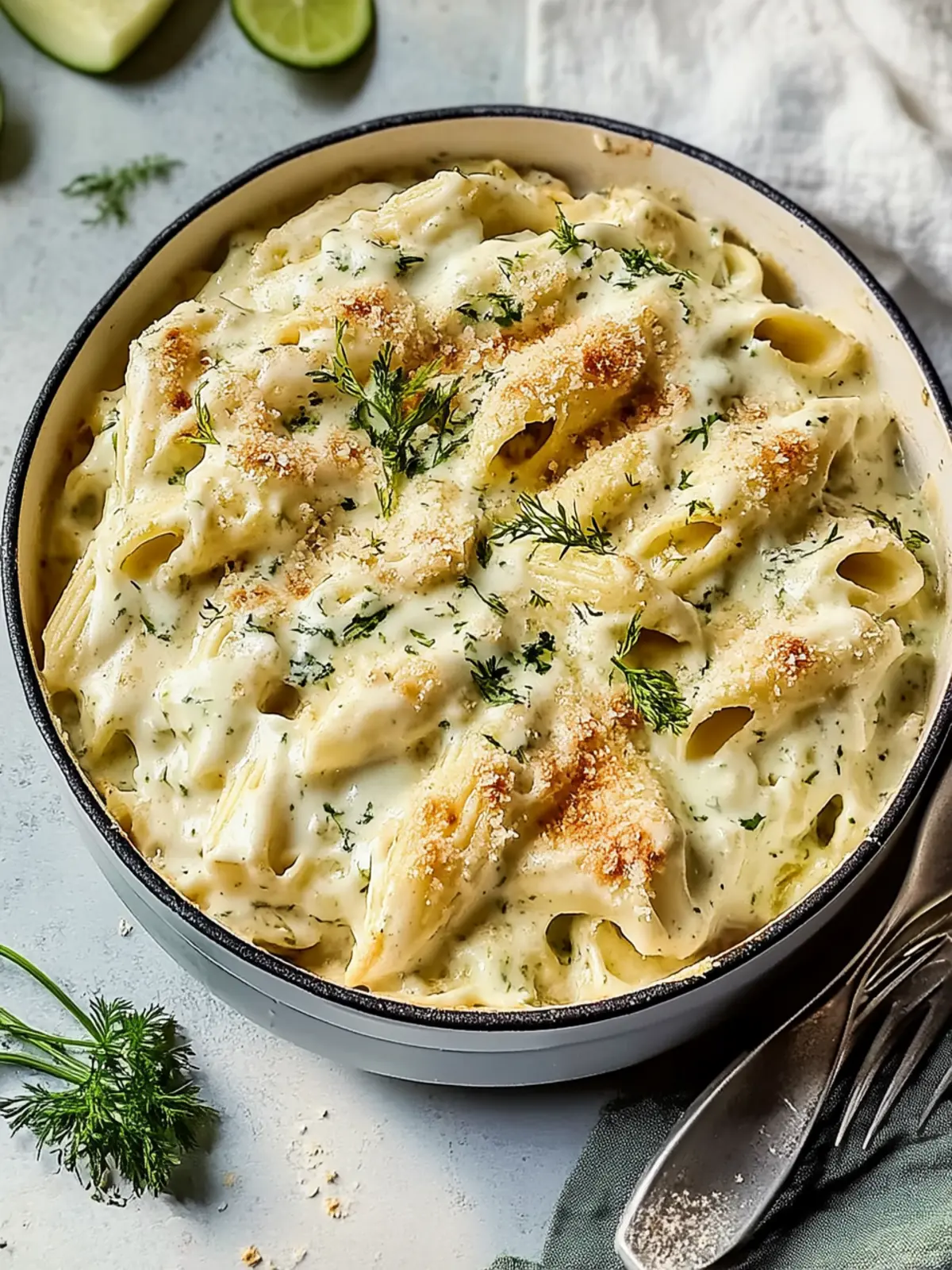 Hähnchen-Alfredo-Auflauf: Cremiger Genuss für die ganze Familie 4 Hähnchen-Alfredo-Auflauf