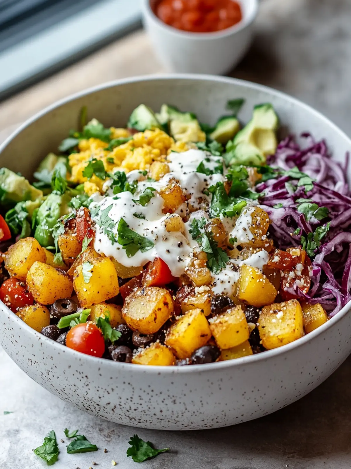 Köstliche Veggie-Taco-Bowl mit Kartoffeln für schnelle Genussmomente 5 Köstliche Veggie-Taco-Bowl mit Kartoffeln