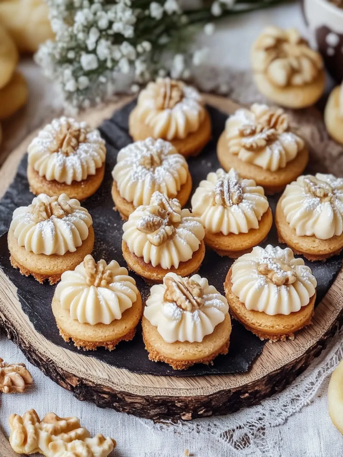 Walnuss-Marzipan-Kekse