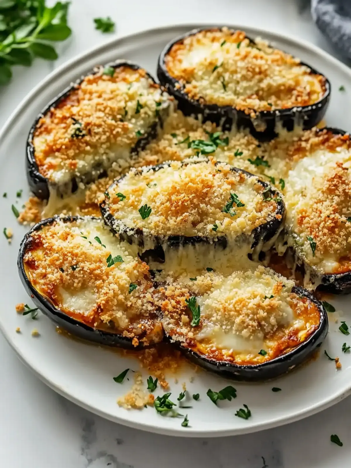 Krosse Airfryer Auberginen Parmesan – Lecker & Blitzschnell! 2 Krosse Airfryer Auberginen Parmesan