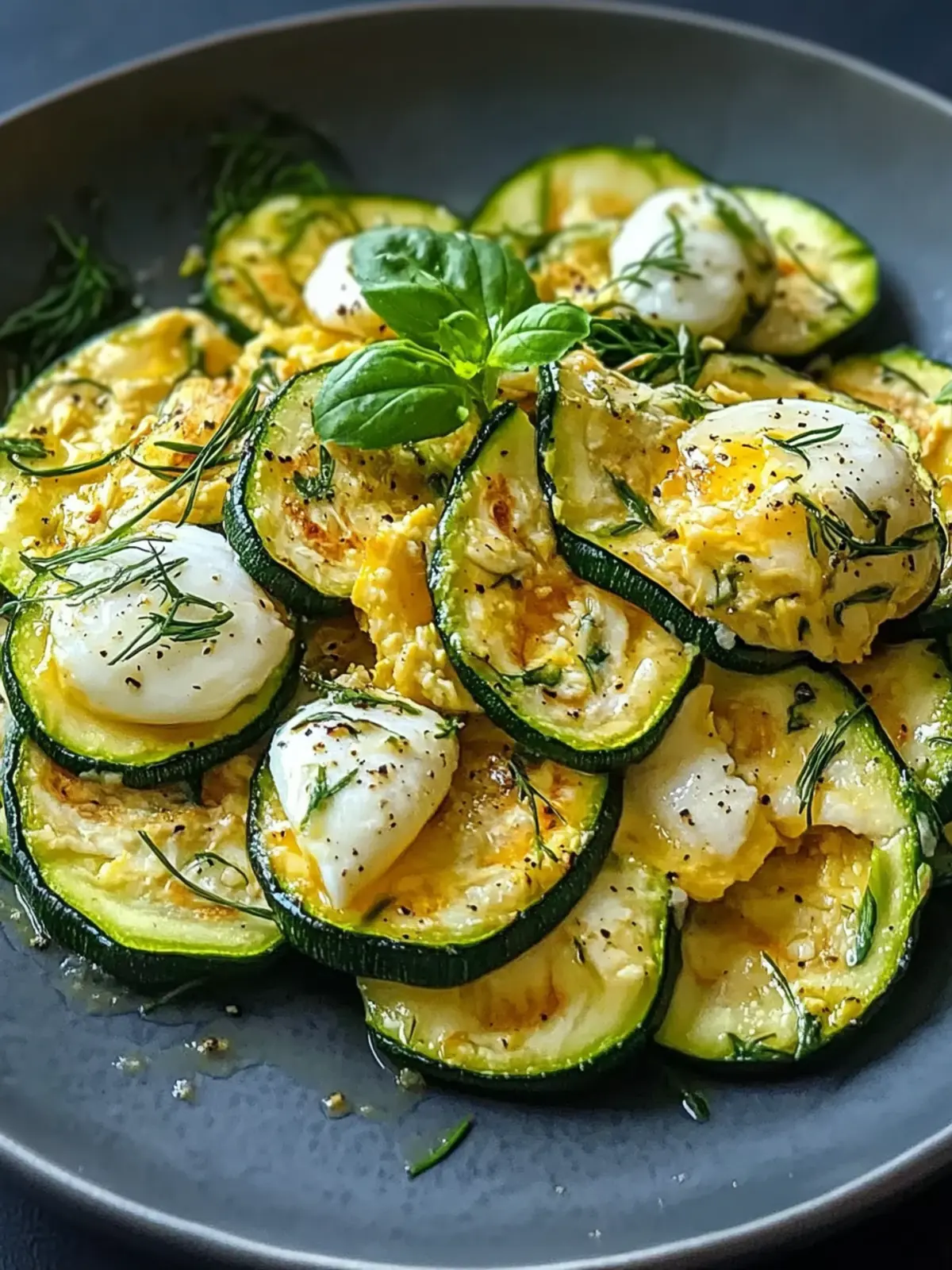 Zucchini mit Ei - Schnelle und gesunde Genussmomente 2 Zucchini mit Ei