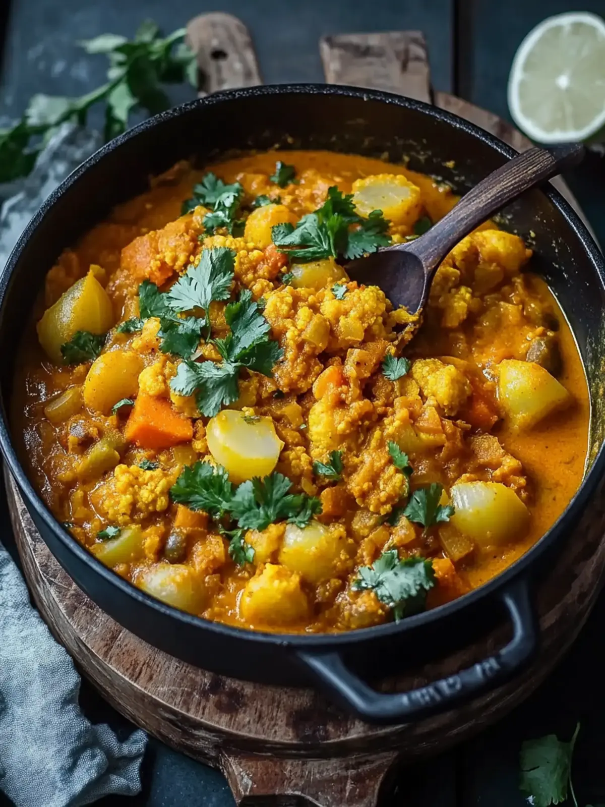 Veganer Spitzkohlcurry: Schnell, gesund und unwiderstehlich lecker 4 Veganer Spitzkohlcurry