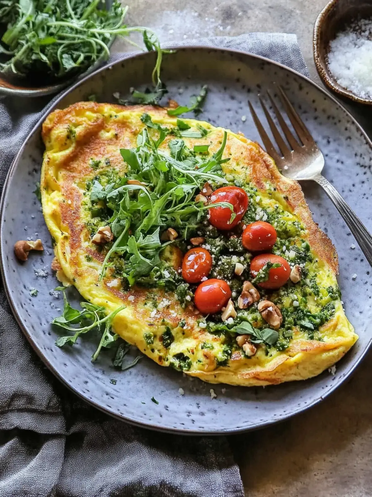 Keto Frühlingsomelett – Der perfekte Start in den Tag 4 Keto Frühlingsomelett
