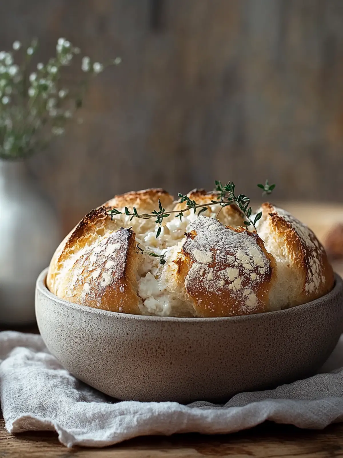 Hühnchen Alfredo Knoblauchbrot Schüsseln für den perfekten Abend 4 Hühnchen Alfredo Knoblauchbrot Schüsseln