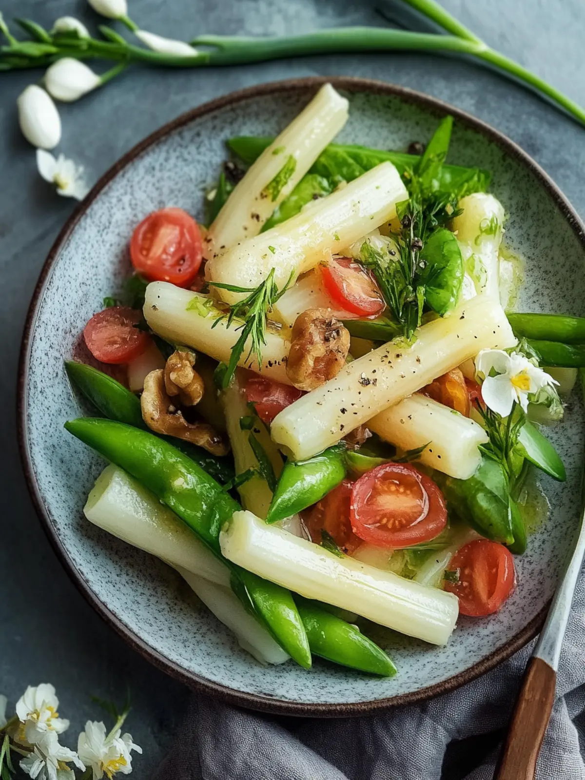 Spargelsalat mit Speck und Kirschtomaten: Frisch und Lecker 5 Spargelsalat
