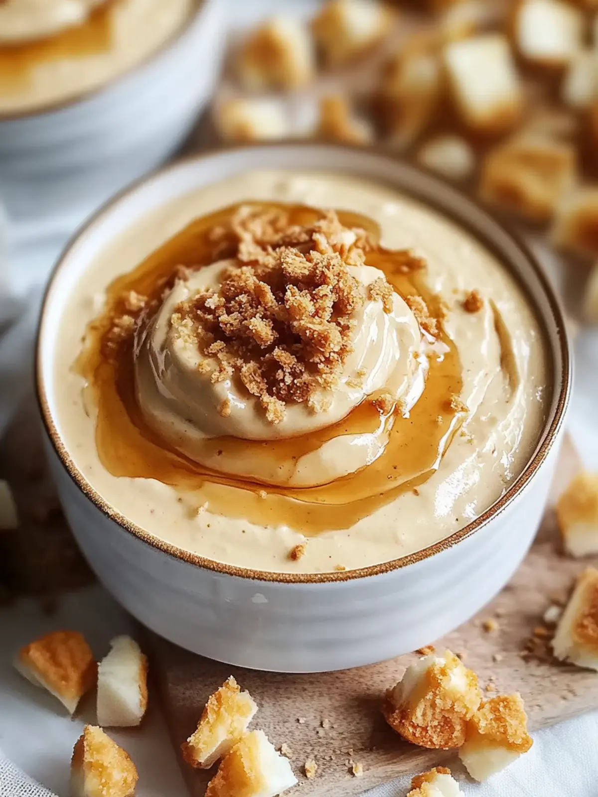 Karamell-Kürbis-Cheesecake-Dip: Der perfekte Herbstgenuss 4 Karamell-Kürbis-Cheesecake-Dip