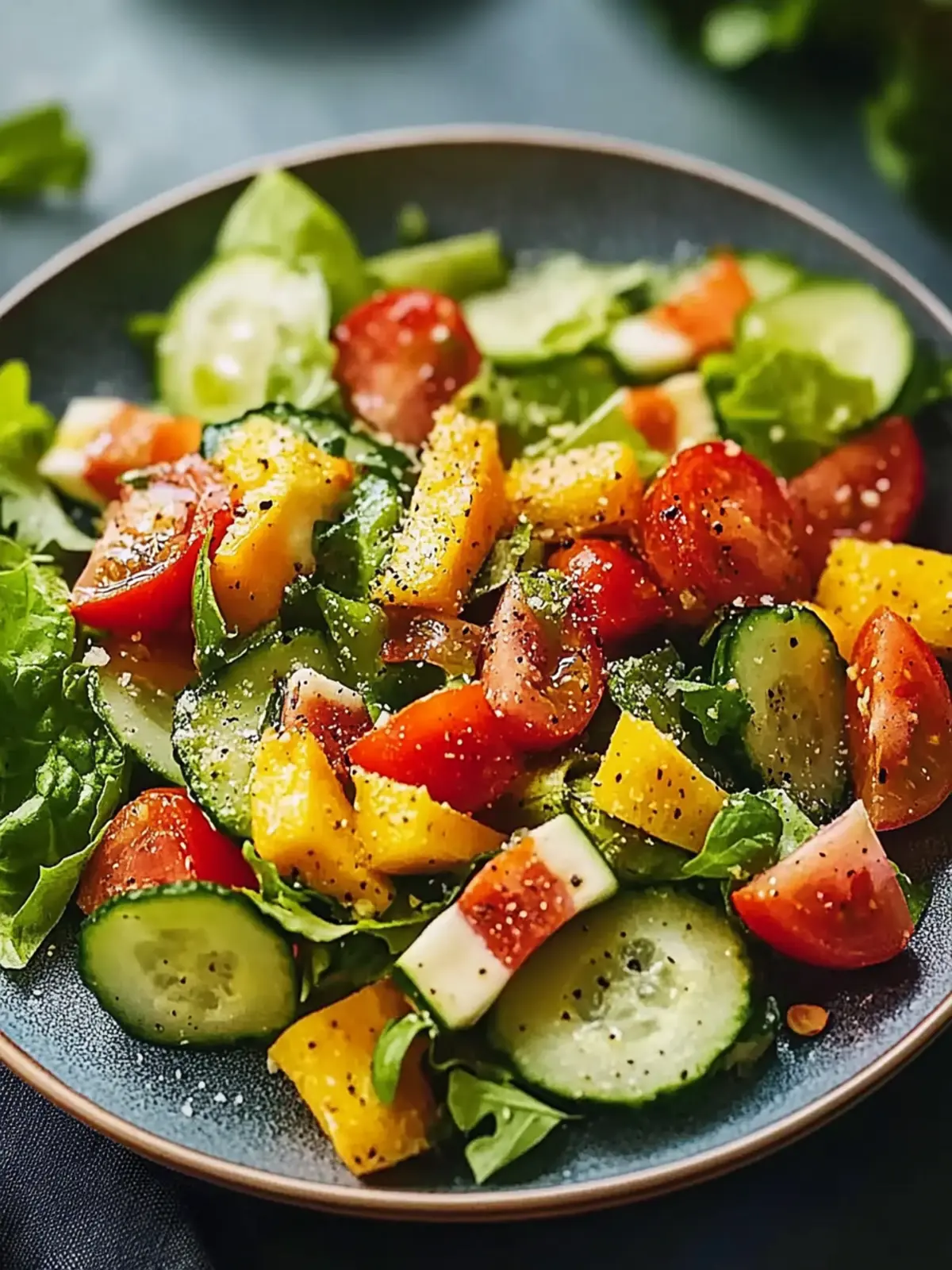Gemischter Salat einfach: Lecker, frisch und blitzschnell zubereitet 5 Gemischter Salat einfach