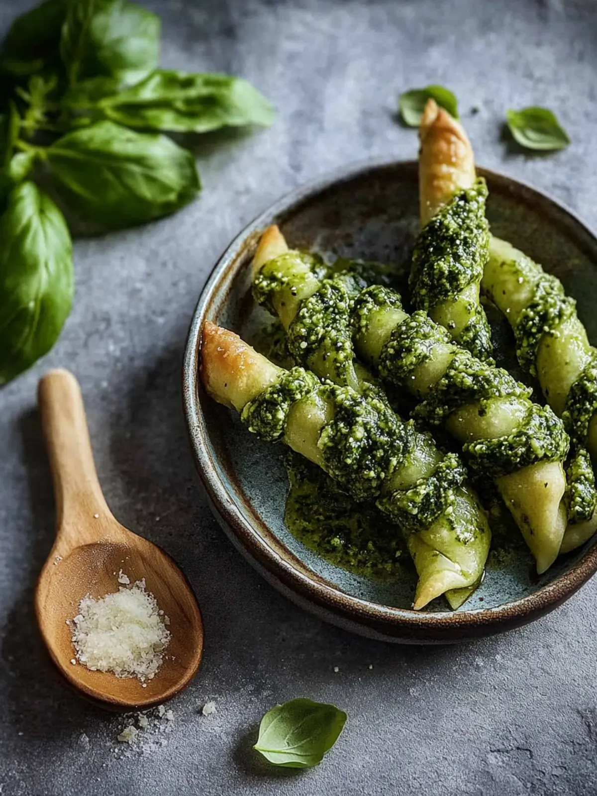 Pesto-Drehungen: Einfache, köstliche Snacks für jeden Anlass 3 Pesto-Drehungen