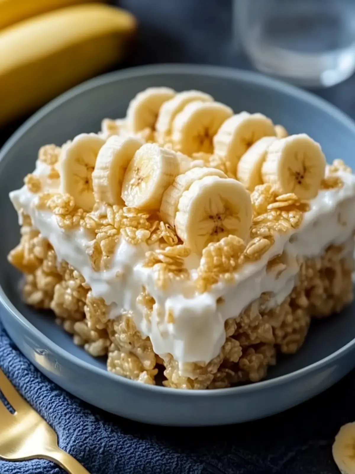 Bananen-Pudding Rice Krispies: Der nostalgische Genuss für Zuhause 3 Bananen-Pudding Rice Krispies